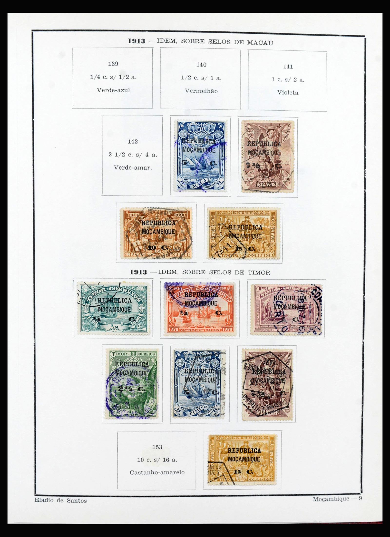 40098 0010 - Stamp collection 40098 Portuguese colonies 1876-1973.