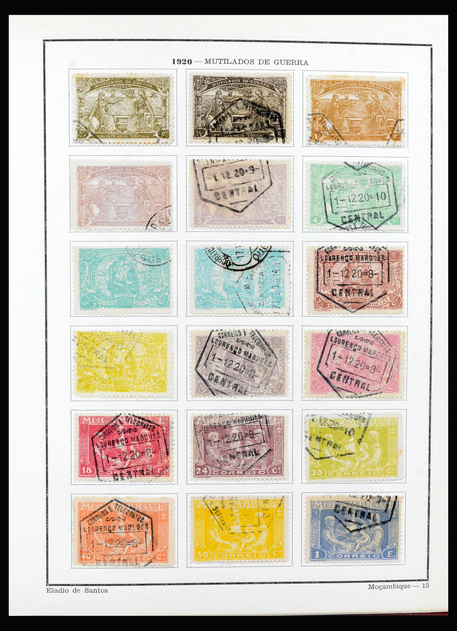 40098 0017 - Stamp collection 40098 Portuguese colonies 1876-1973.