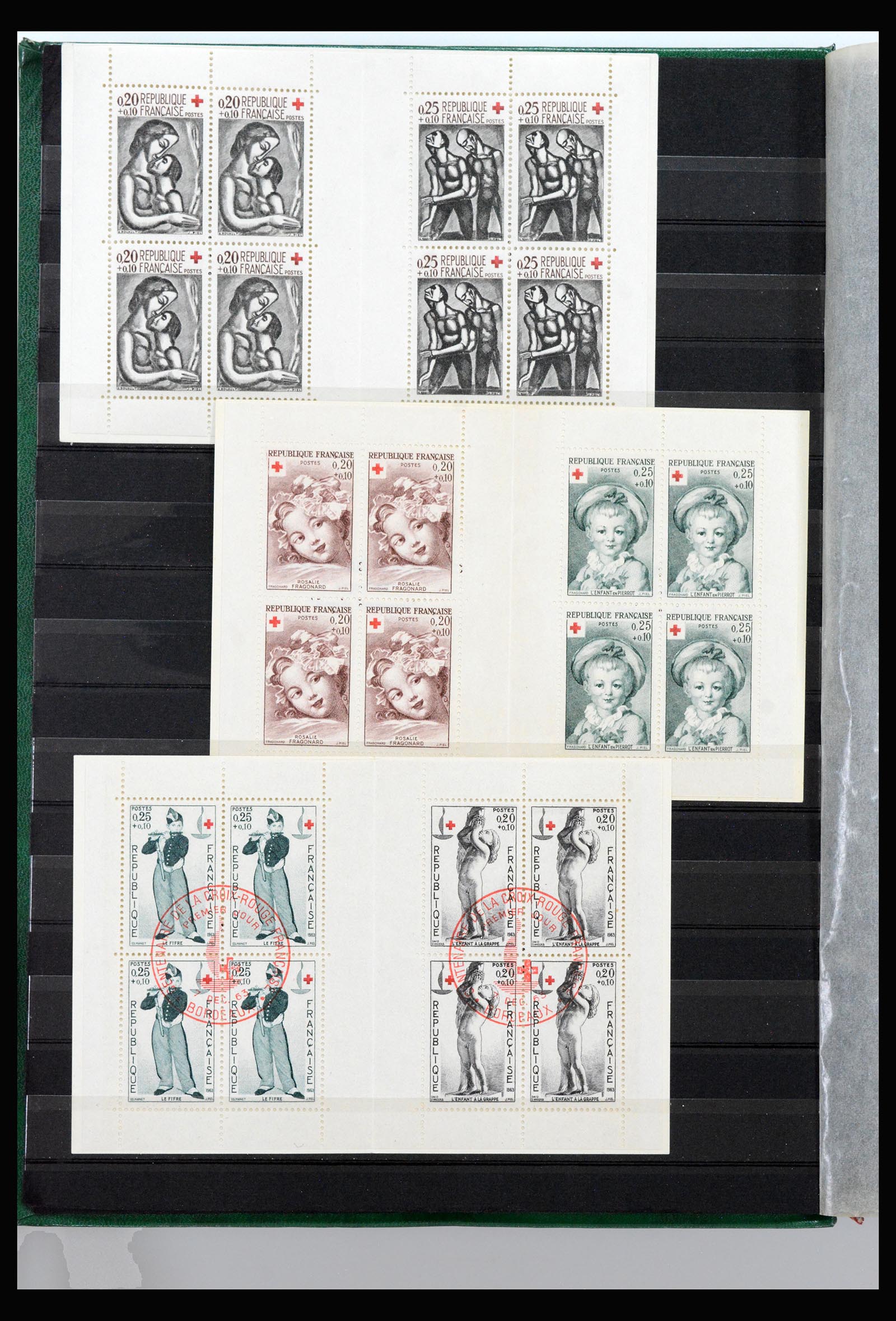 40103 0004 - Stamp collection 40103 France stamp booklets 1952-2001.