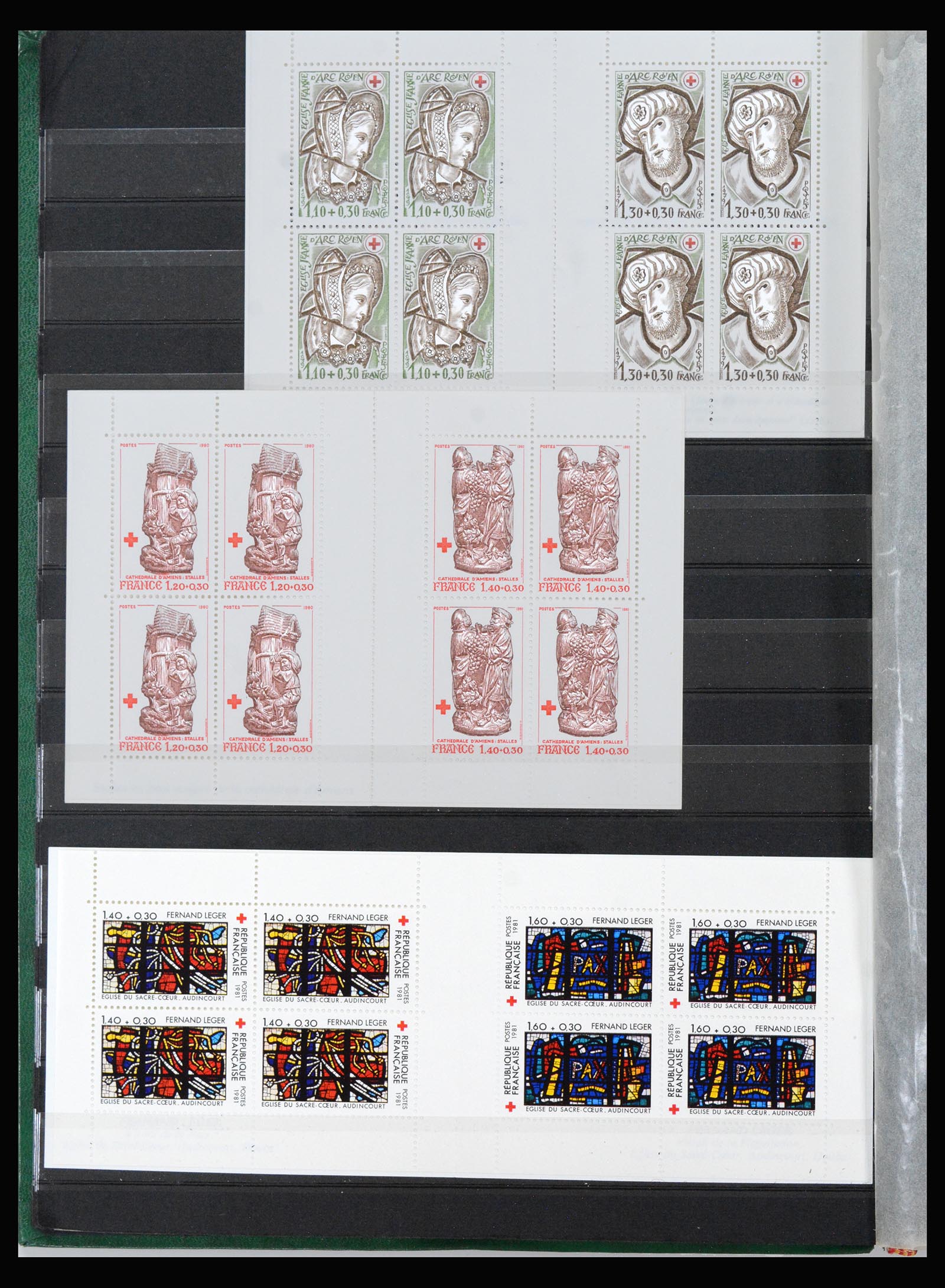 40103 0010 - Stamp collection 40103 France stamp booklets 1952-2001.