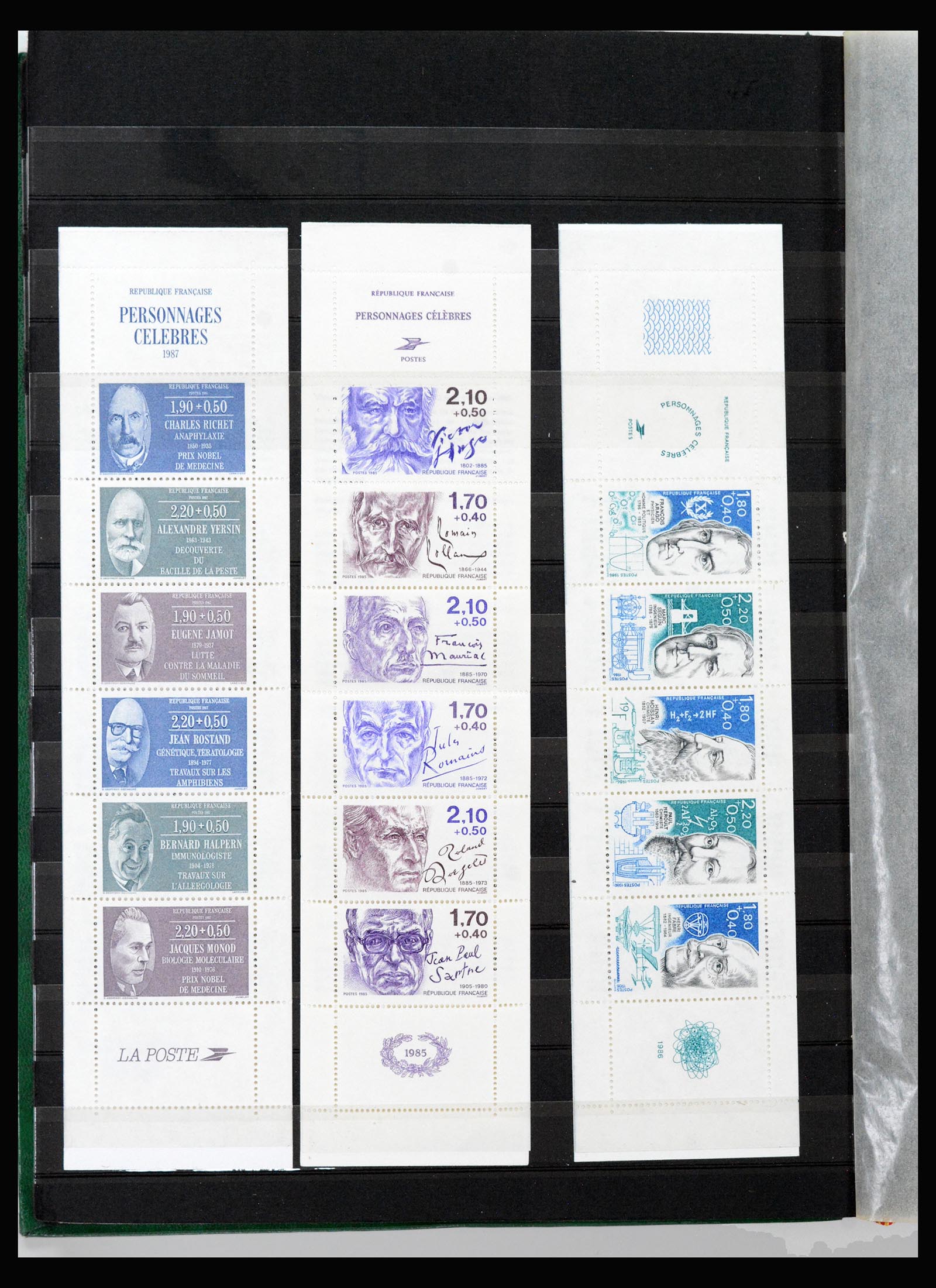 40103 0018 - Stamp collection 40103 France stamp booklets 1952-2001.