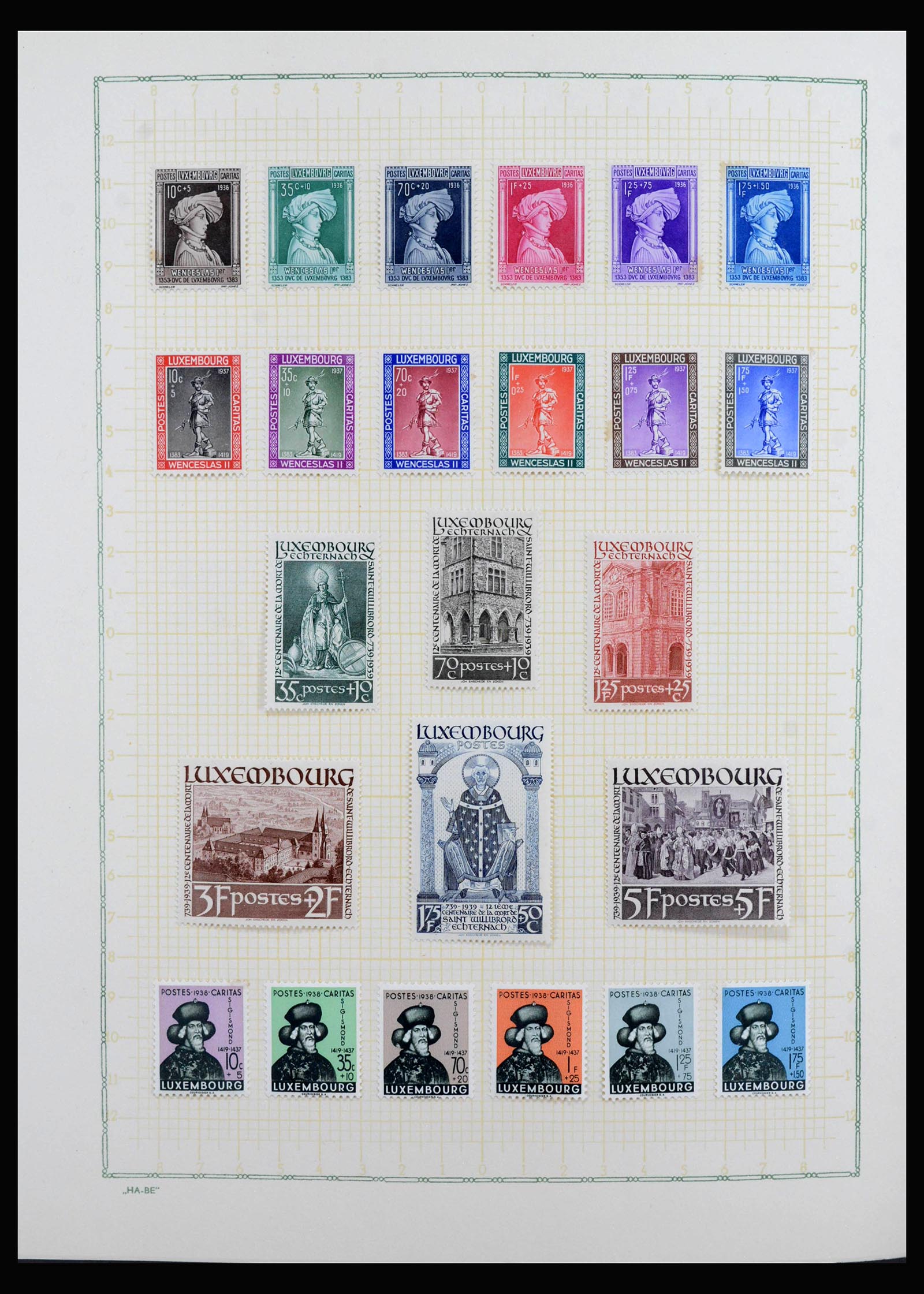 40107 0015 - Stamp collection 40107 Luxembourg 1852-2003.