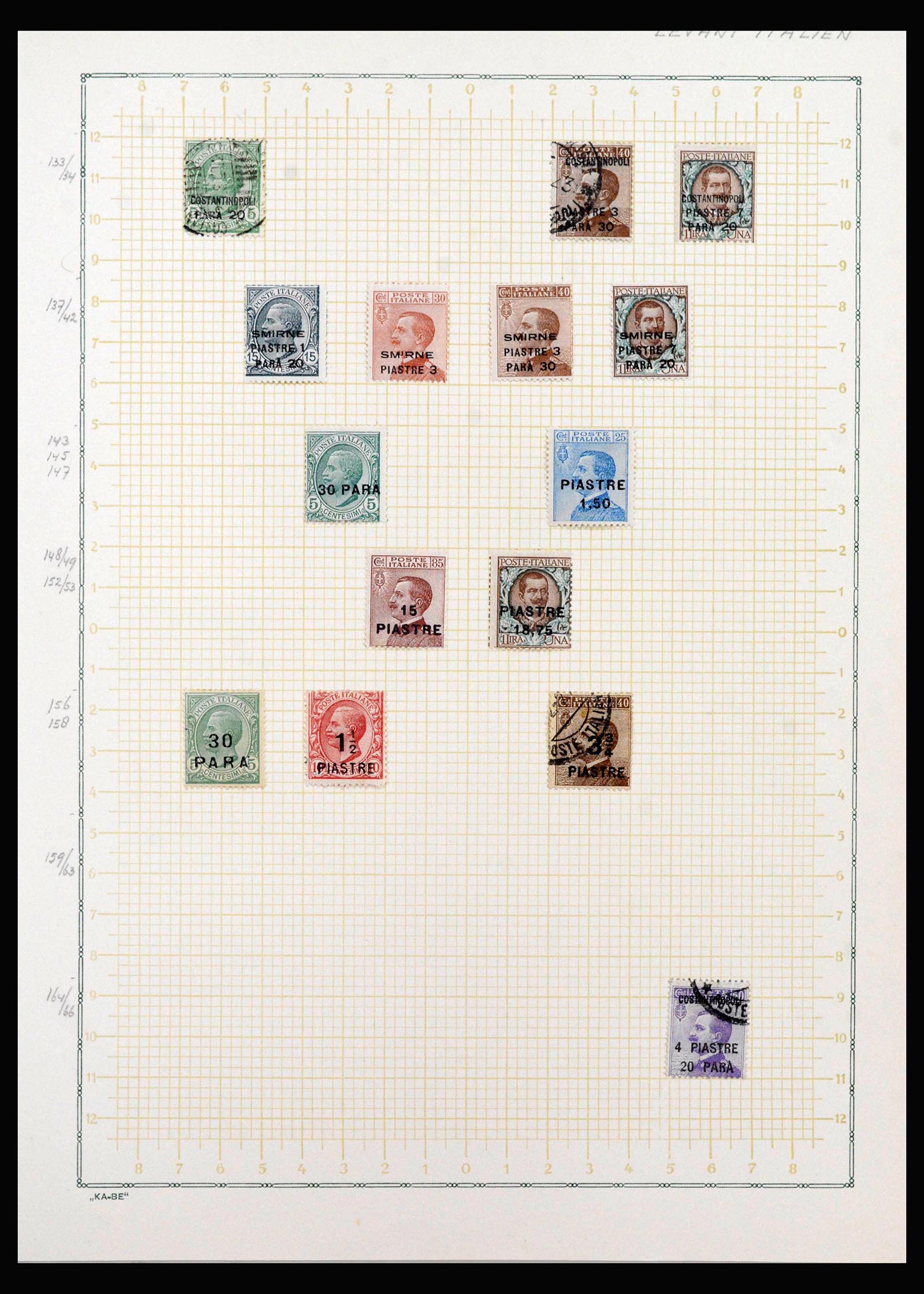 40117 0004 - Stamp collection 40117 Levant 1873-1918.