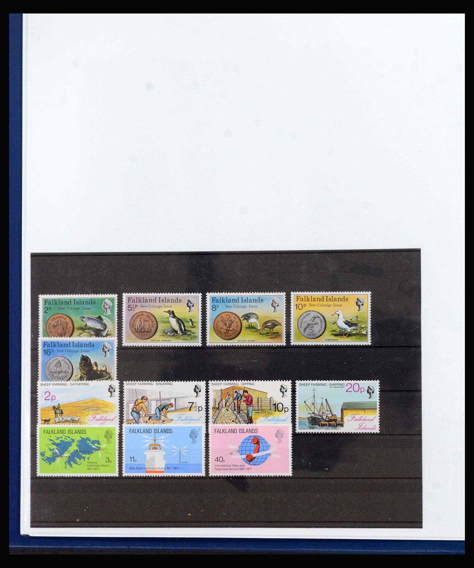 40122 0003 - Stamp collection 40122 Falkland Islands 1968-1998.