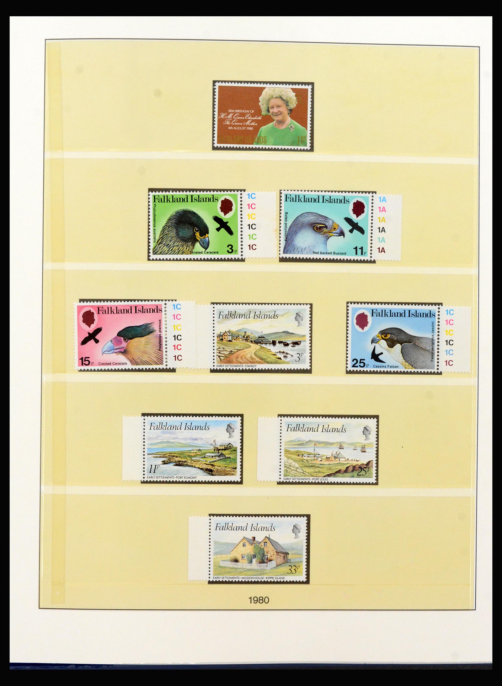 40122 0008 - Stamp collection 40122 Falkland Islands 1968-1998.