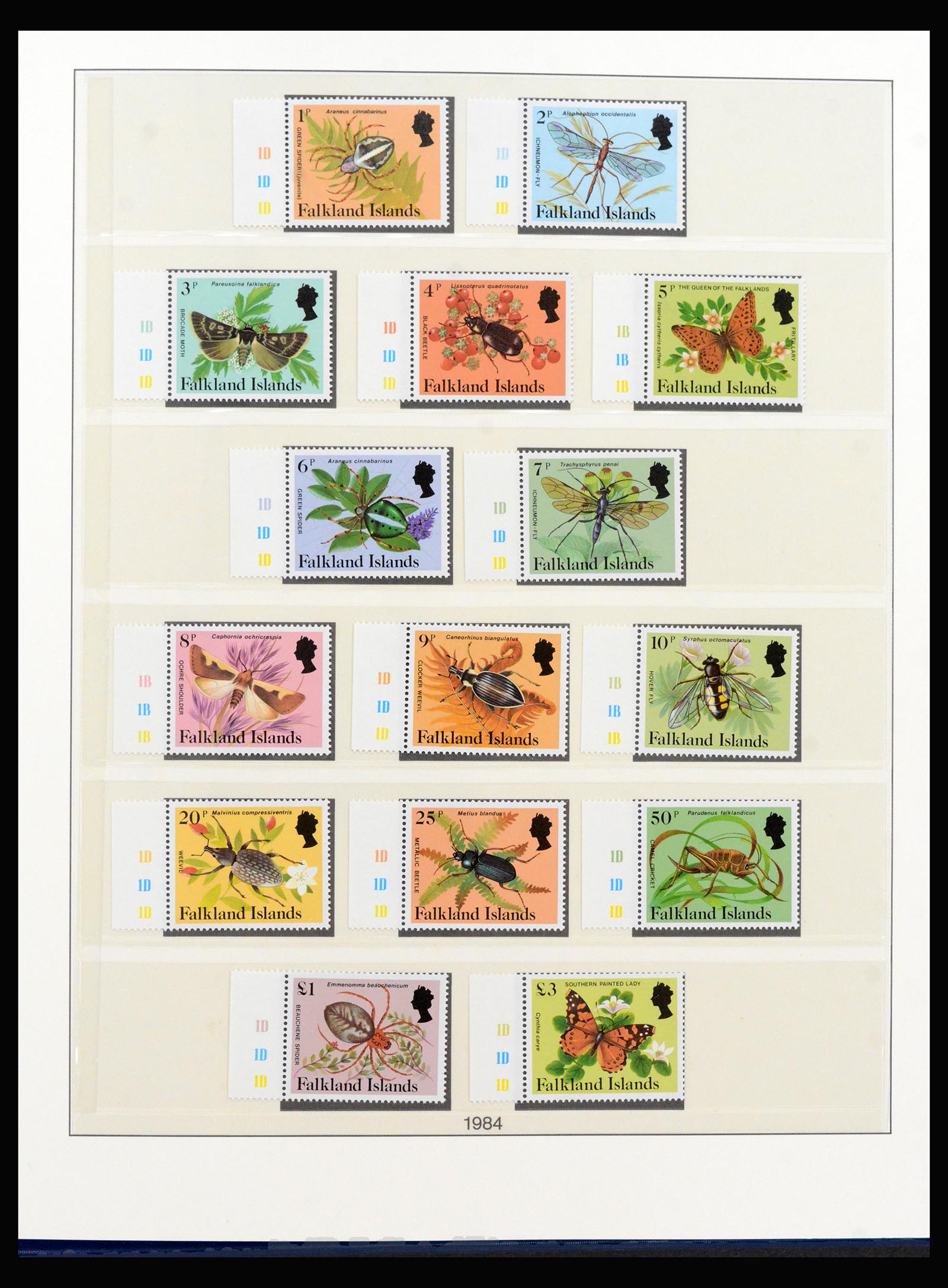 40122 0017 - Stamp collection 40122 Falkland Islands 1968-1998.