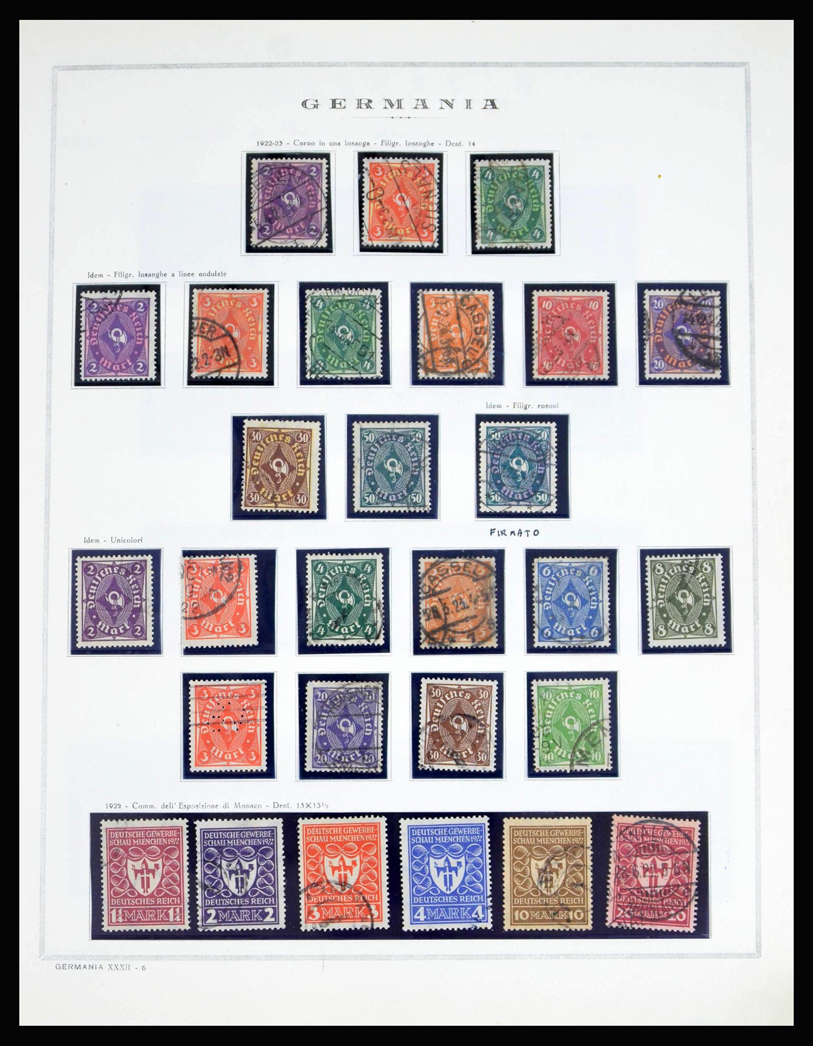 40125 0010 - Stamp collection 40125 German Reich complete 1872-1945.