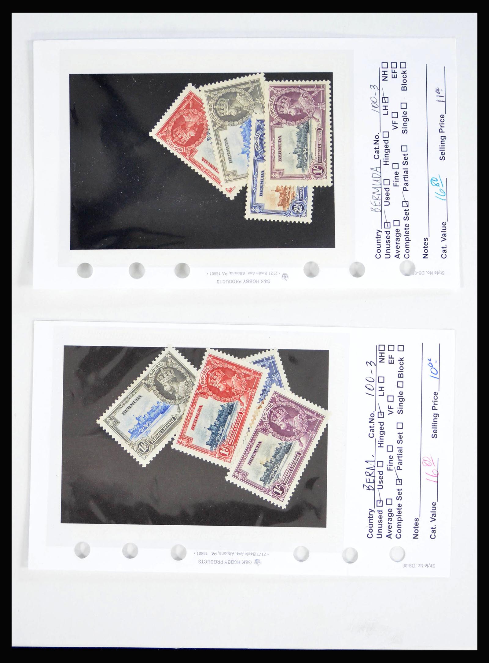 40129 0011 - Stamp collection 40129 British colonies omnibus 1935-1948.