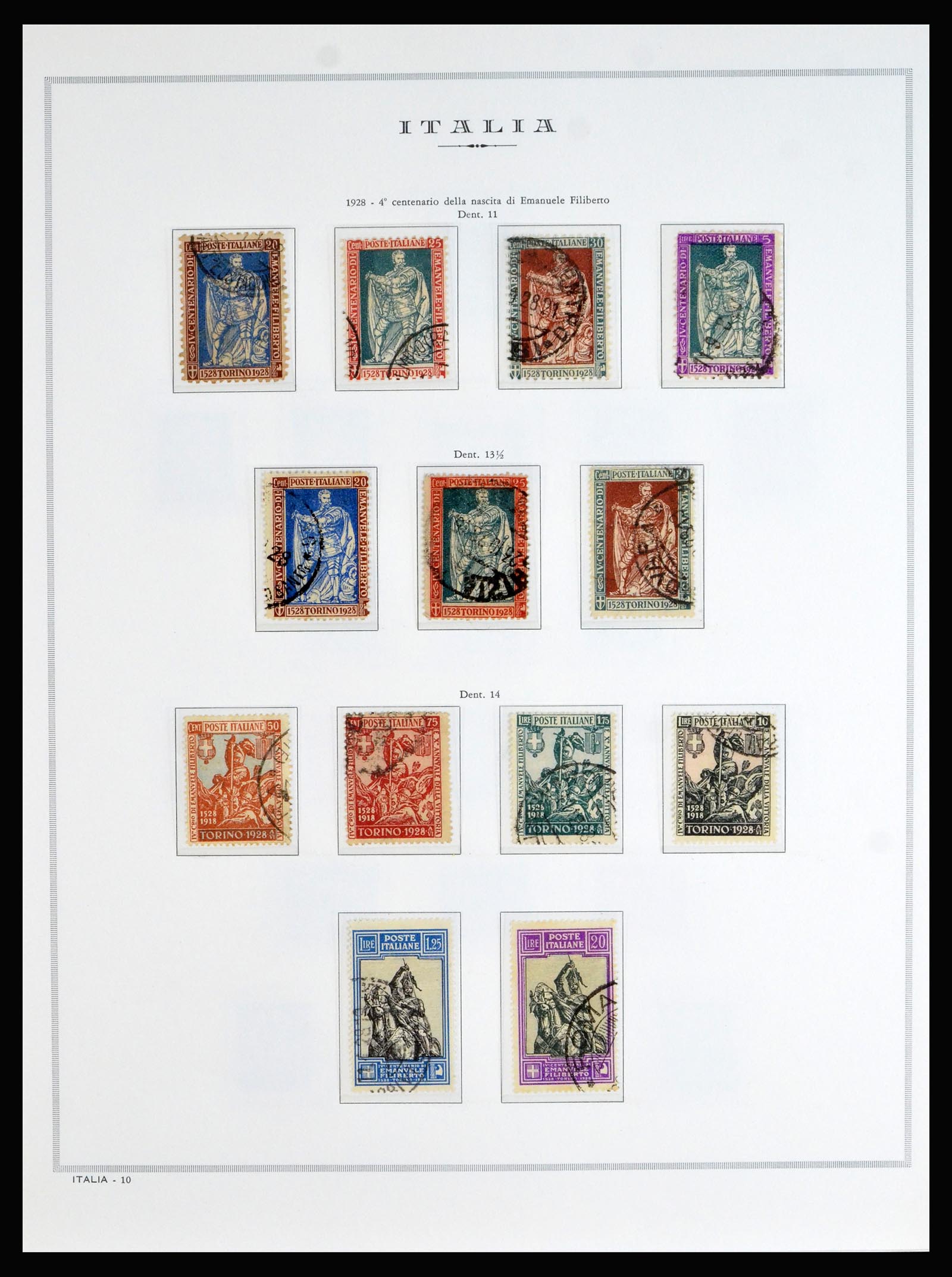 40130 0018 - Stamp collection 40130 Italy complete 1862-1944.