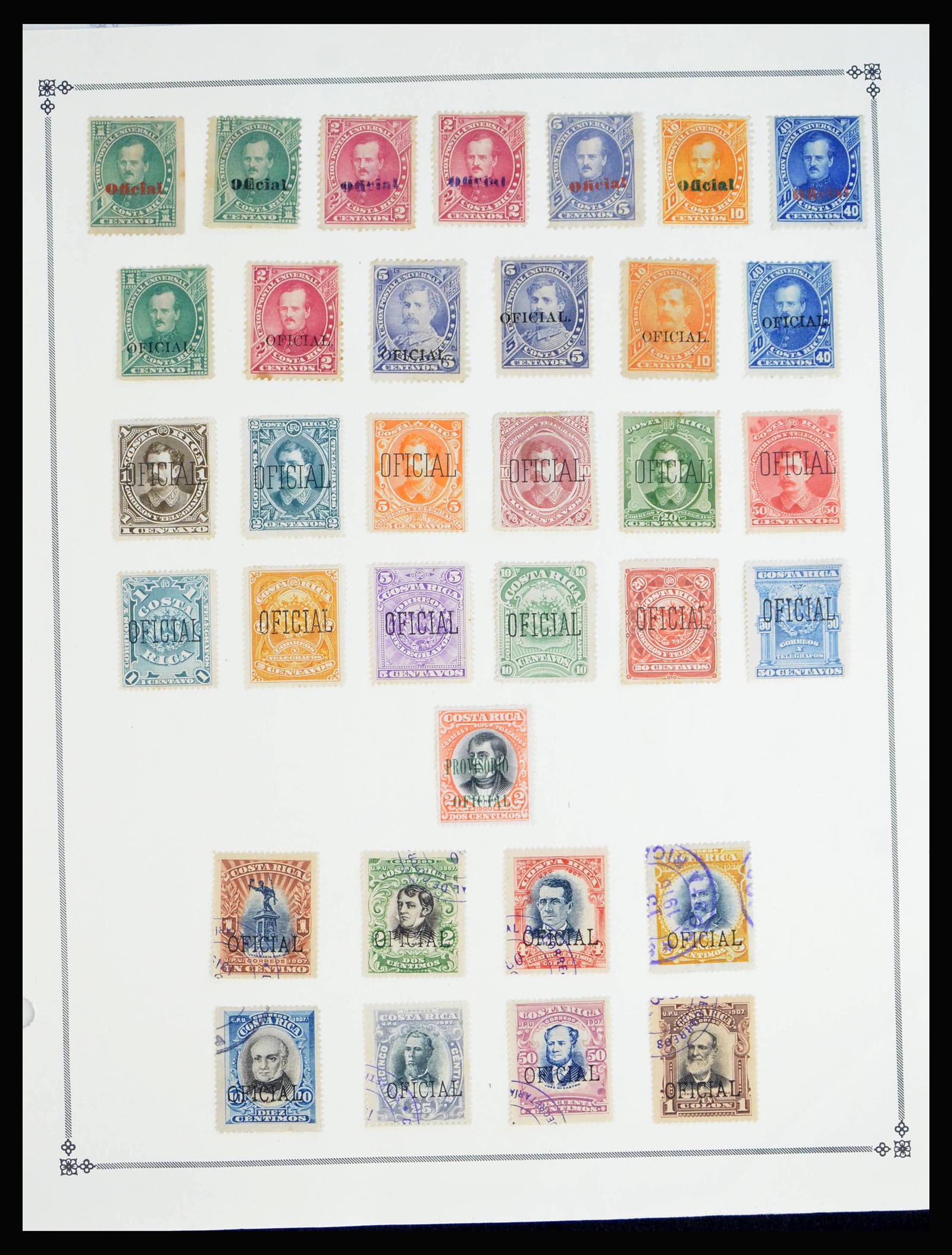 40134 0012 - Stamp collection 40134 Central America 1865-1955.