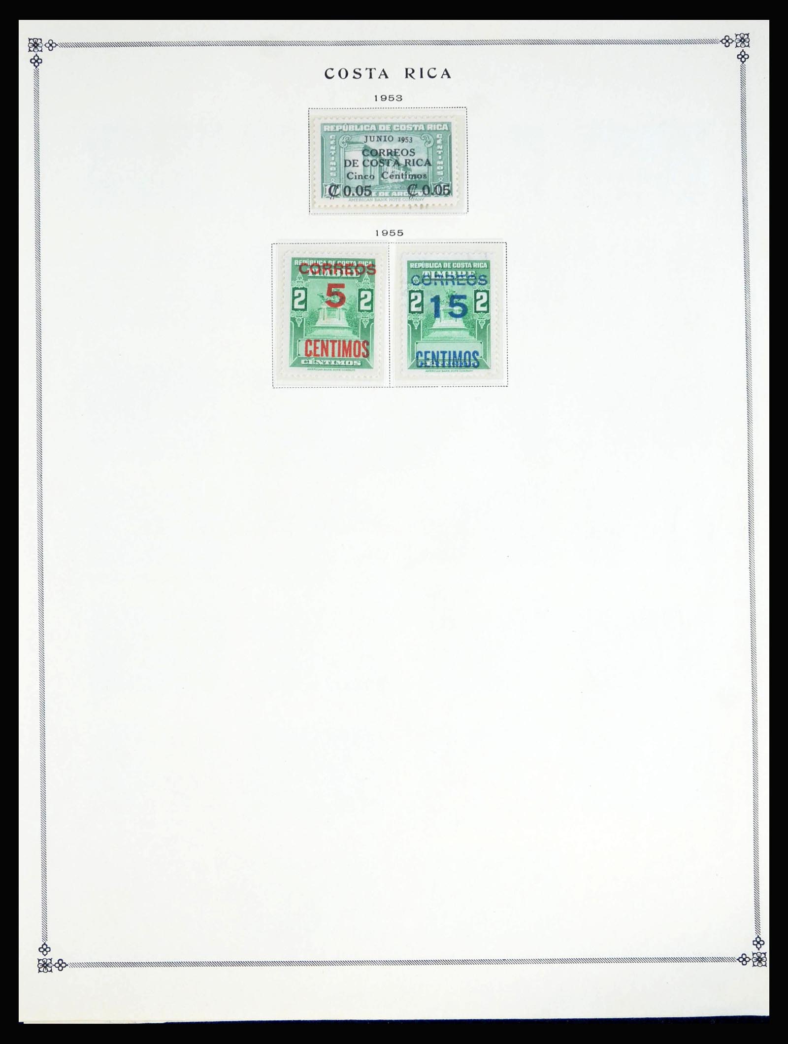 40134 0020 - Stamp collection 40134 Central America 1865-1955.