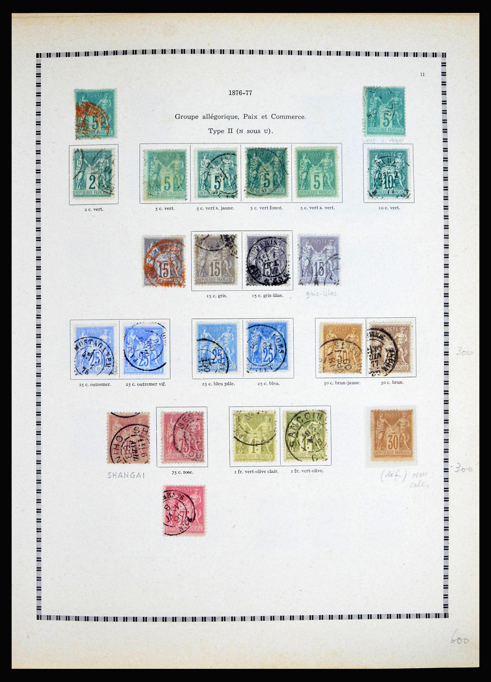 40135 0011 - Stamp collection 40135 France 1849-1972.