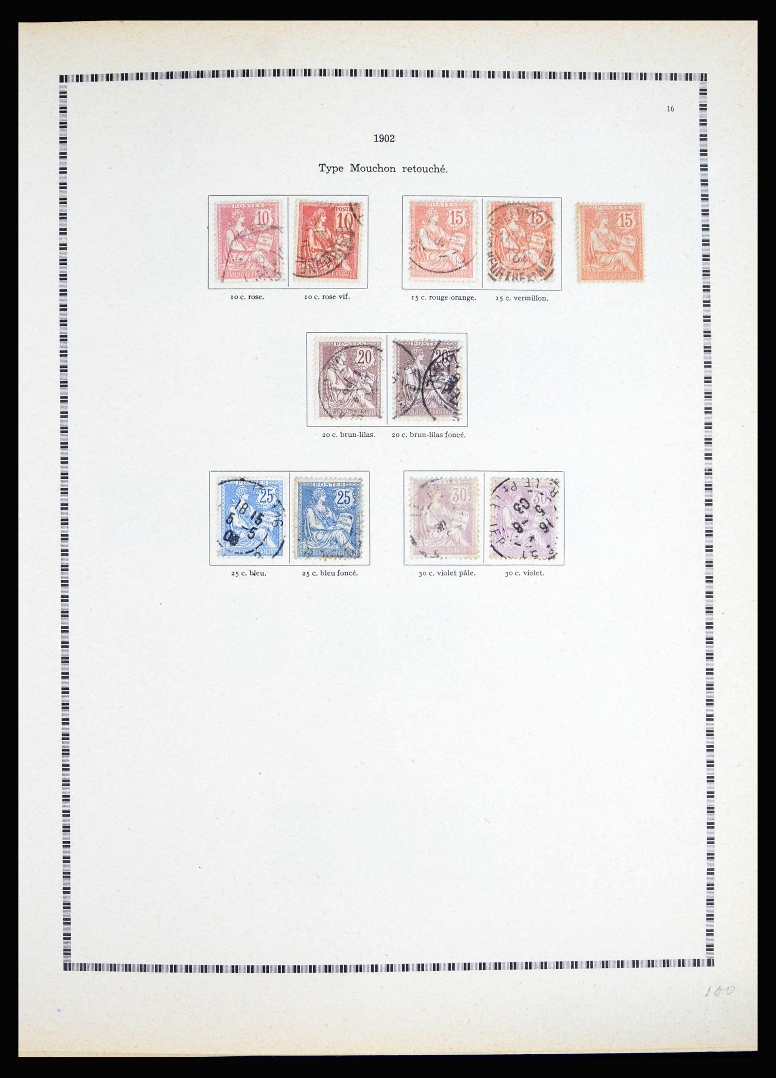 40135 0018 - Stamp collection 40135 France 1849-1972.