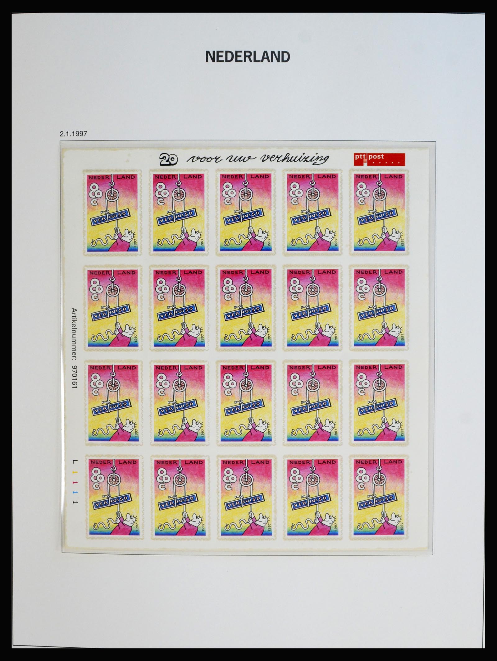 40139 0010 - Stamp collection 40139 Netherlands complete 1993-2023!!