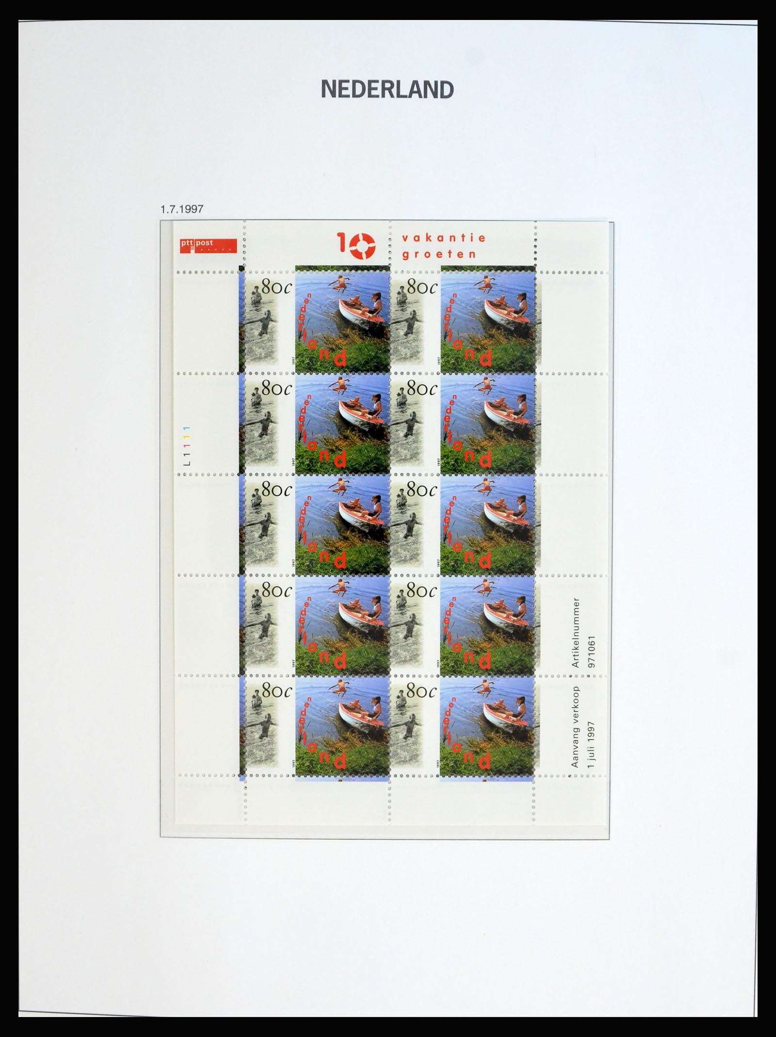 40139 0015 - Stamp collection 40139 Netherlands complete 1993-2023!!