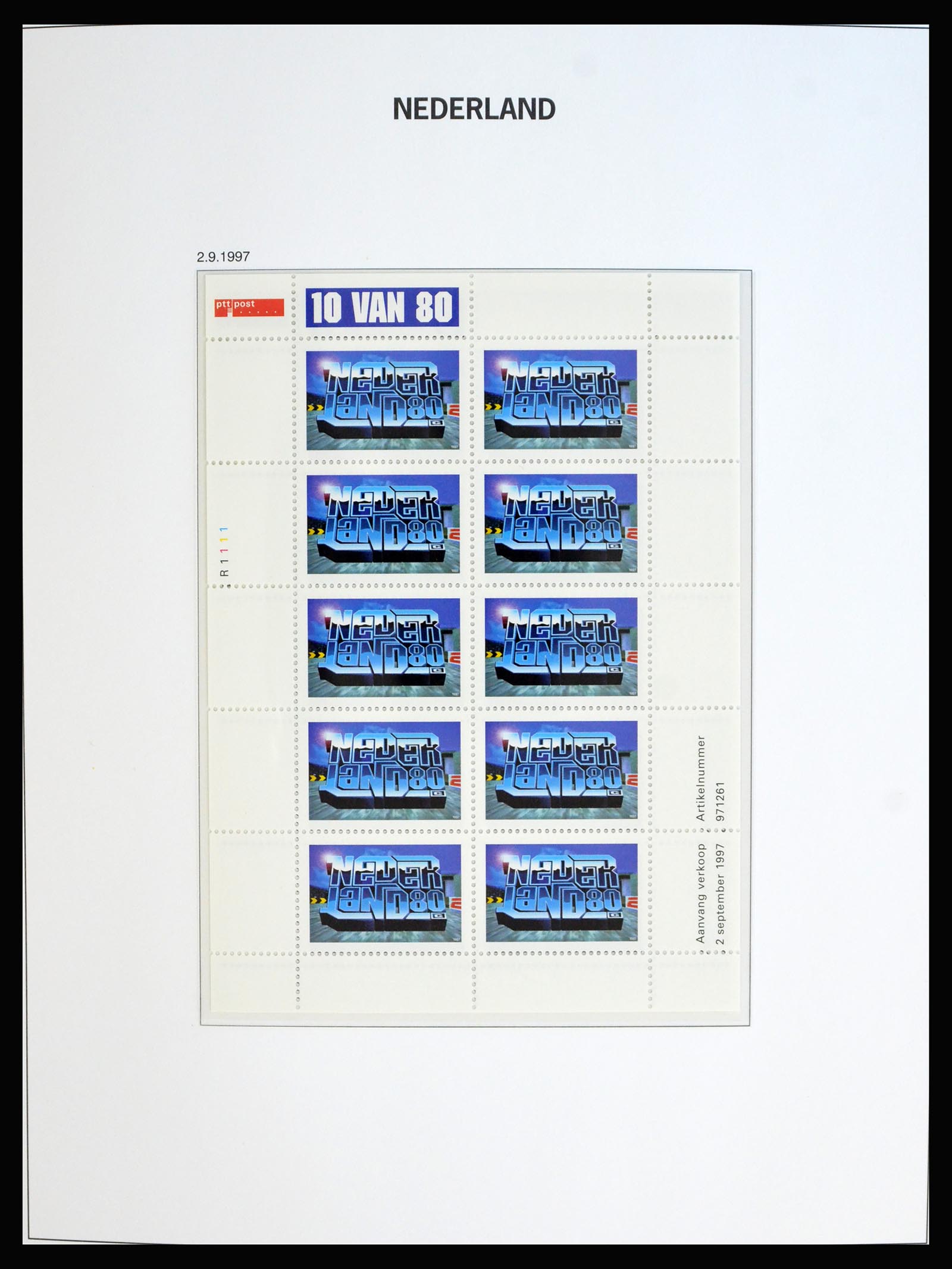 40139 0016 - Stamp collection 40139 Netherlands complete 1993-2023!!