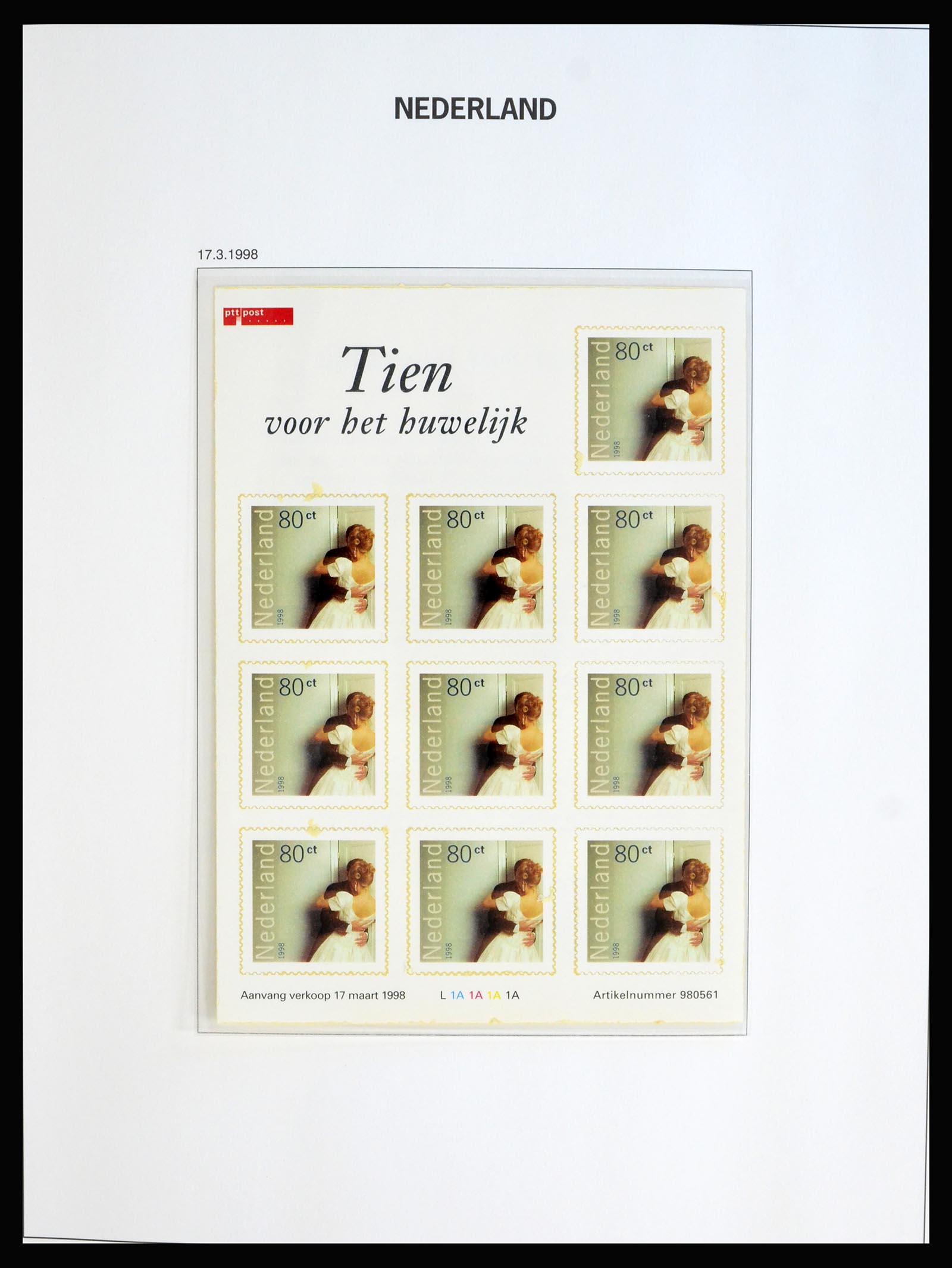 40139 0020 - Stamp collection 40139 Netherlands complete 1993-2023!!