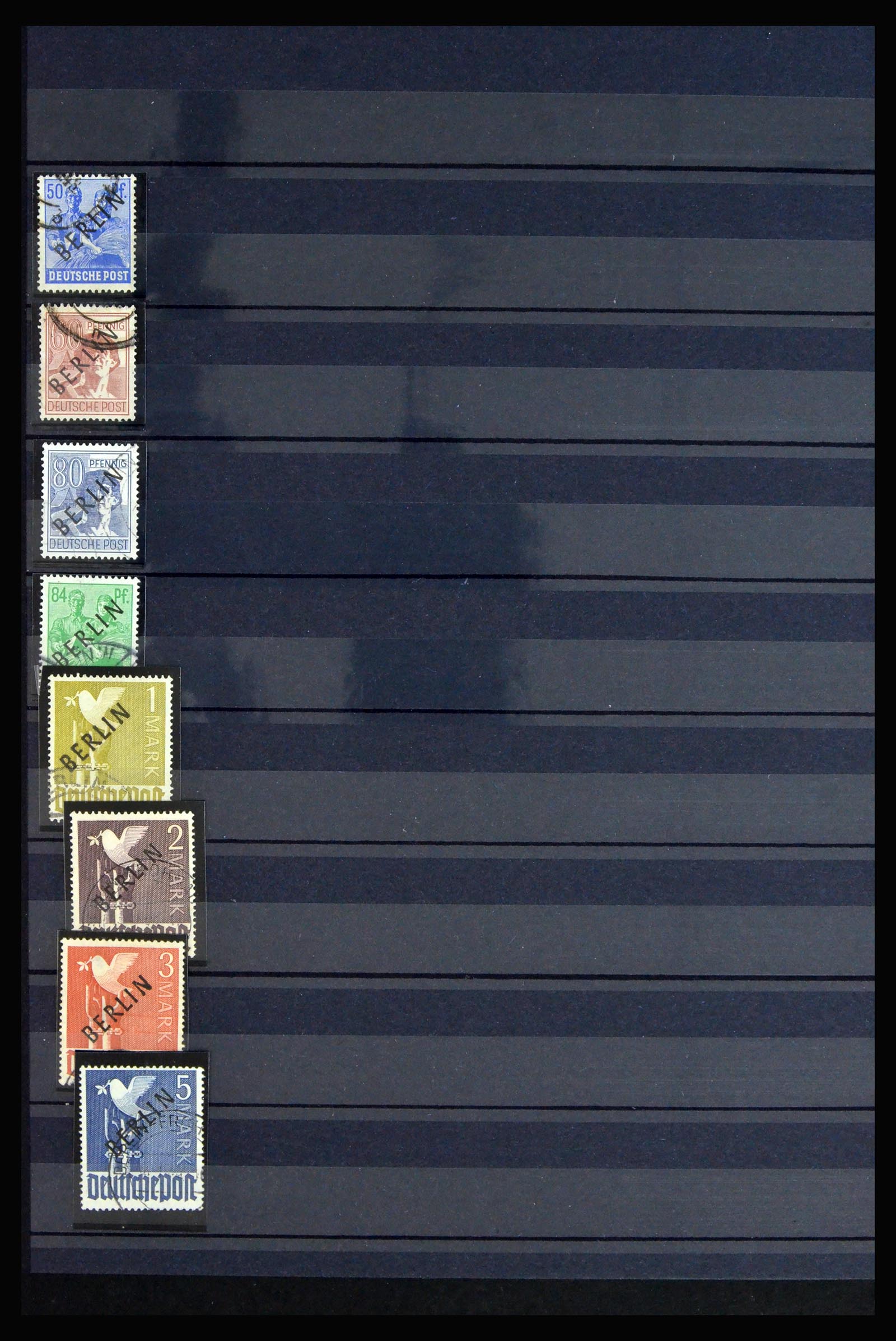 40140 0008 - Stamp collection 40140 Berlin key issues 1948-1949.