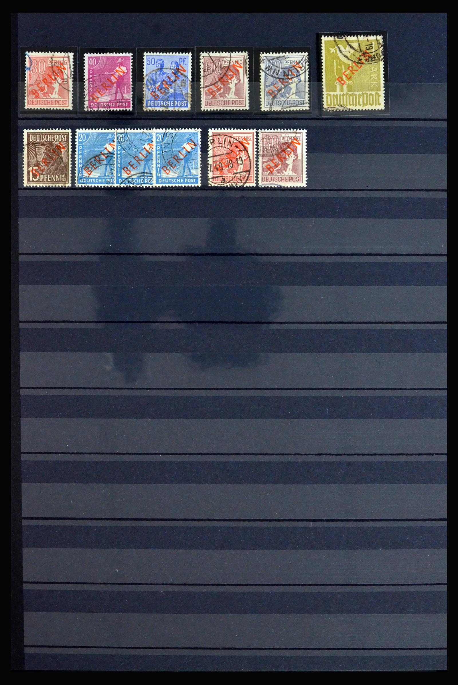 40140 0020 - Stamp collection 40140 Berlin key issues 1948-1949.