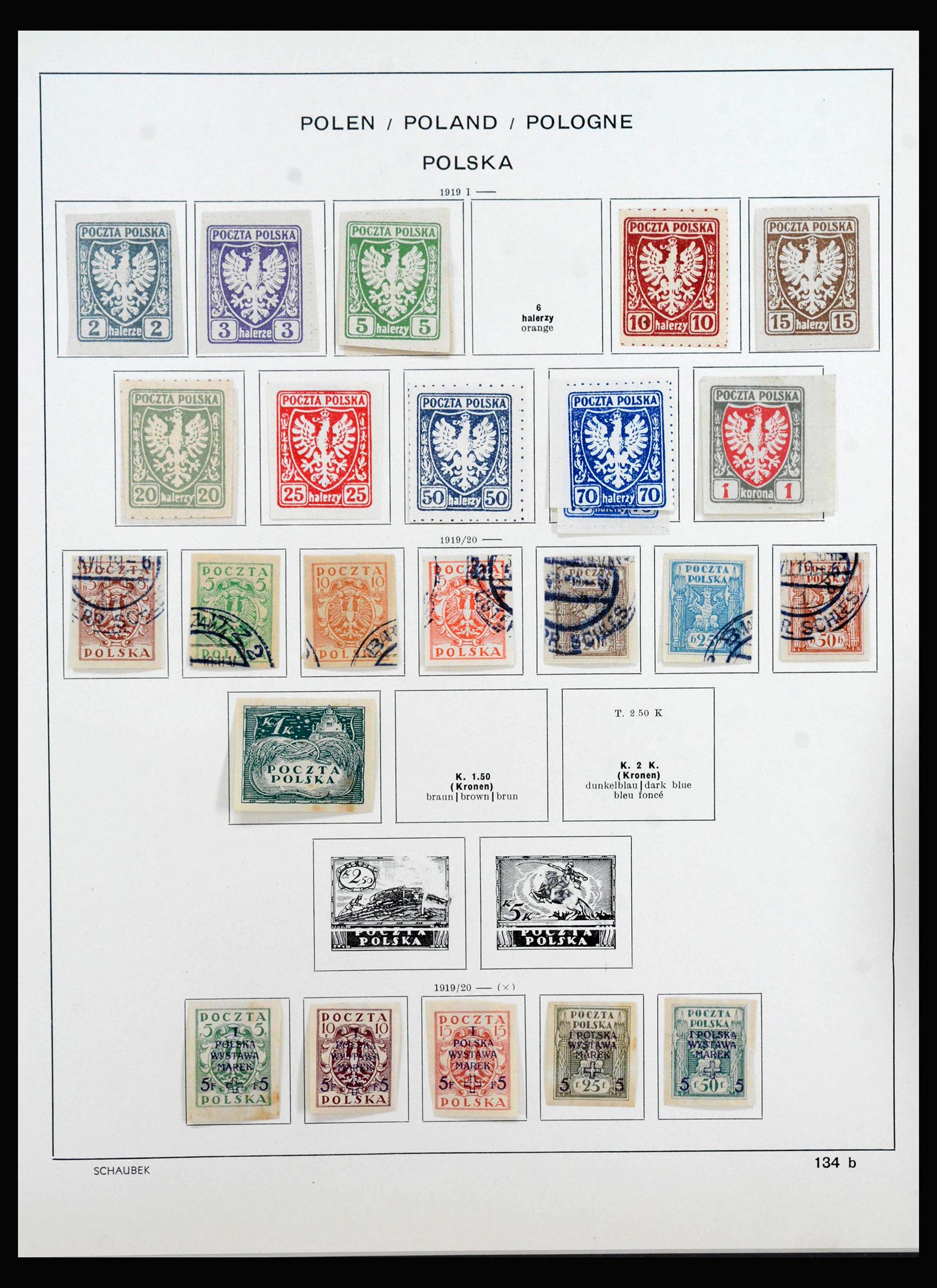 40141 0007 - Stamp collection 40141 Czechoslovakia and Poland 1918-1945.