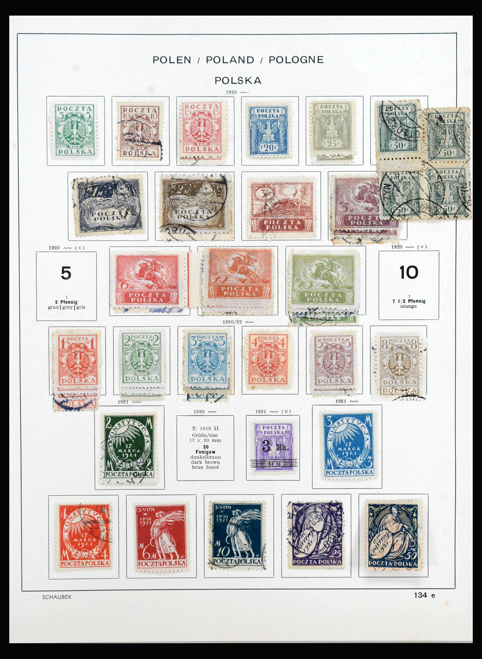 40141 0011 - Stamp collection 40141 Czechoslovakia and Poland 1918-1945.