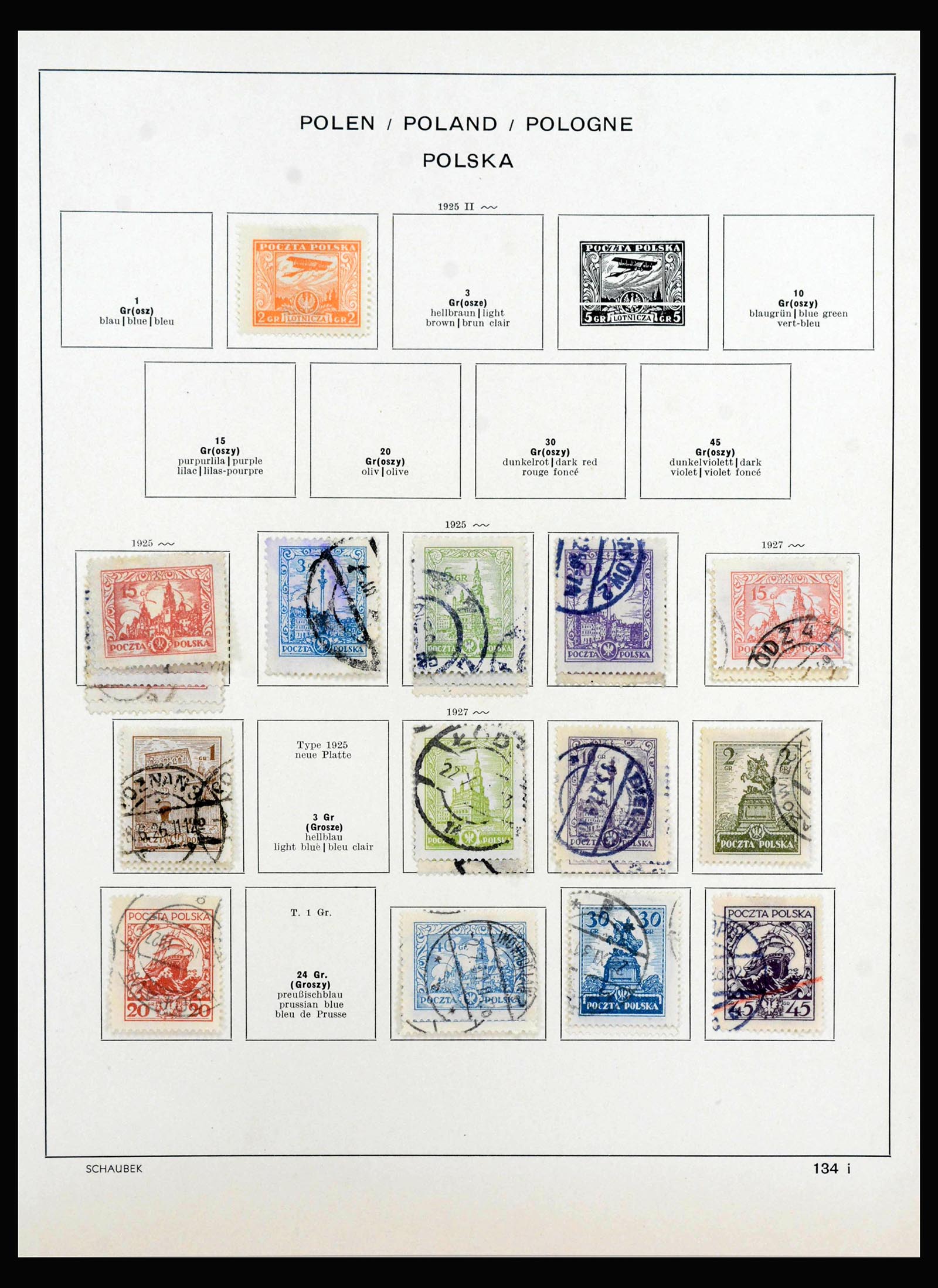 40141 0017 - Stamp collection 40141 Czechoslovakia and Poland 1918-1945.