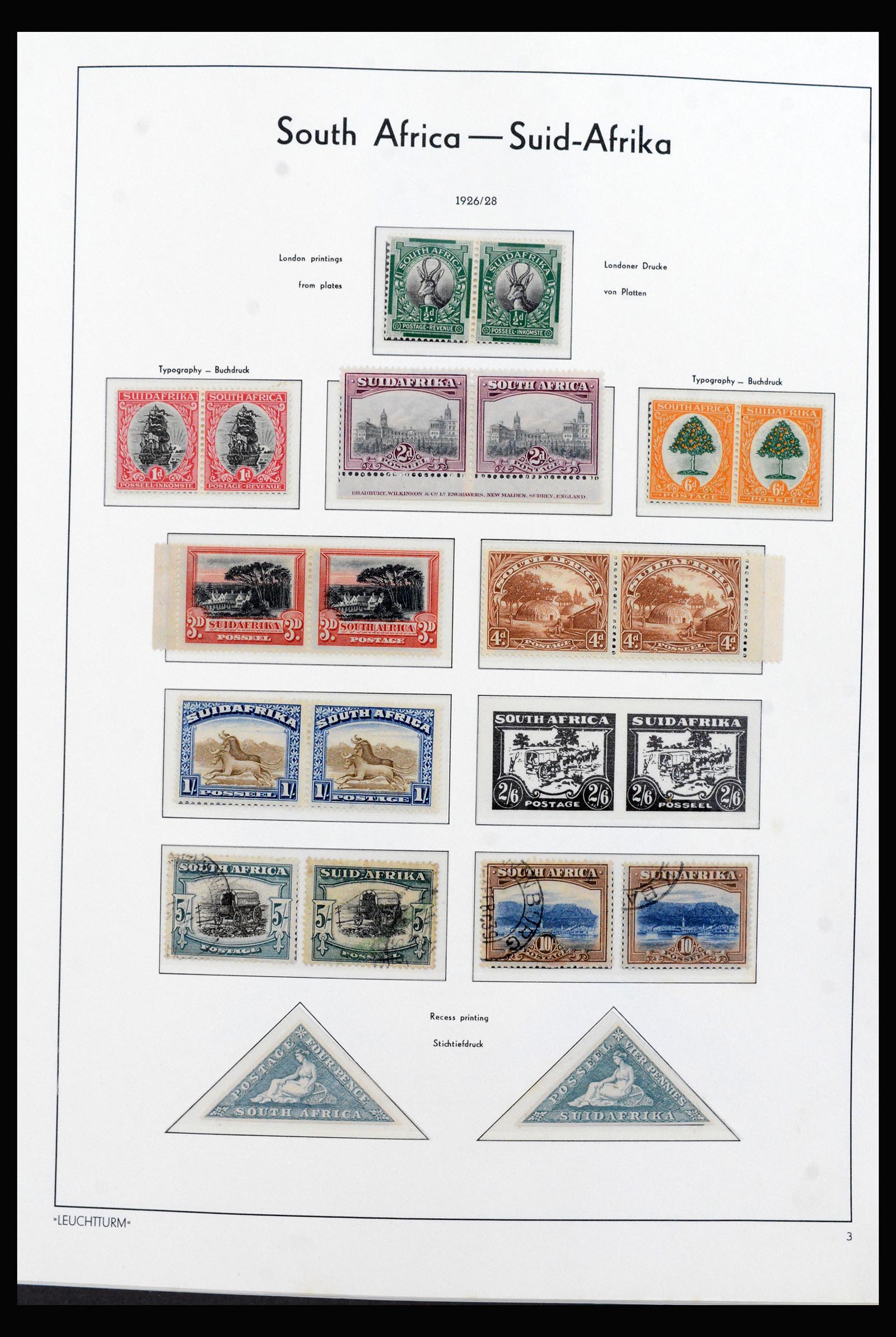 40143 0005 - Stamp collection 40143 South Africa 1910-2008.