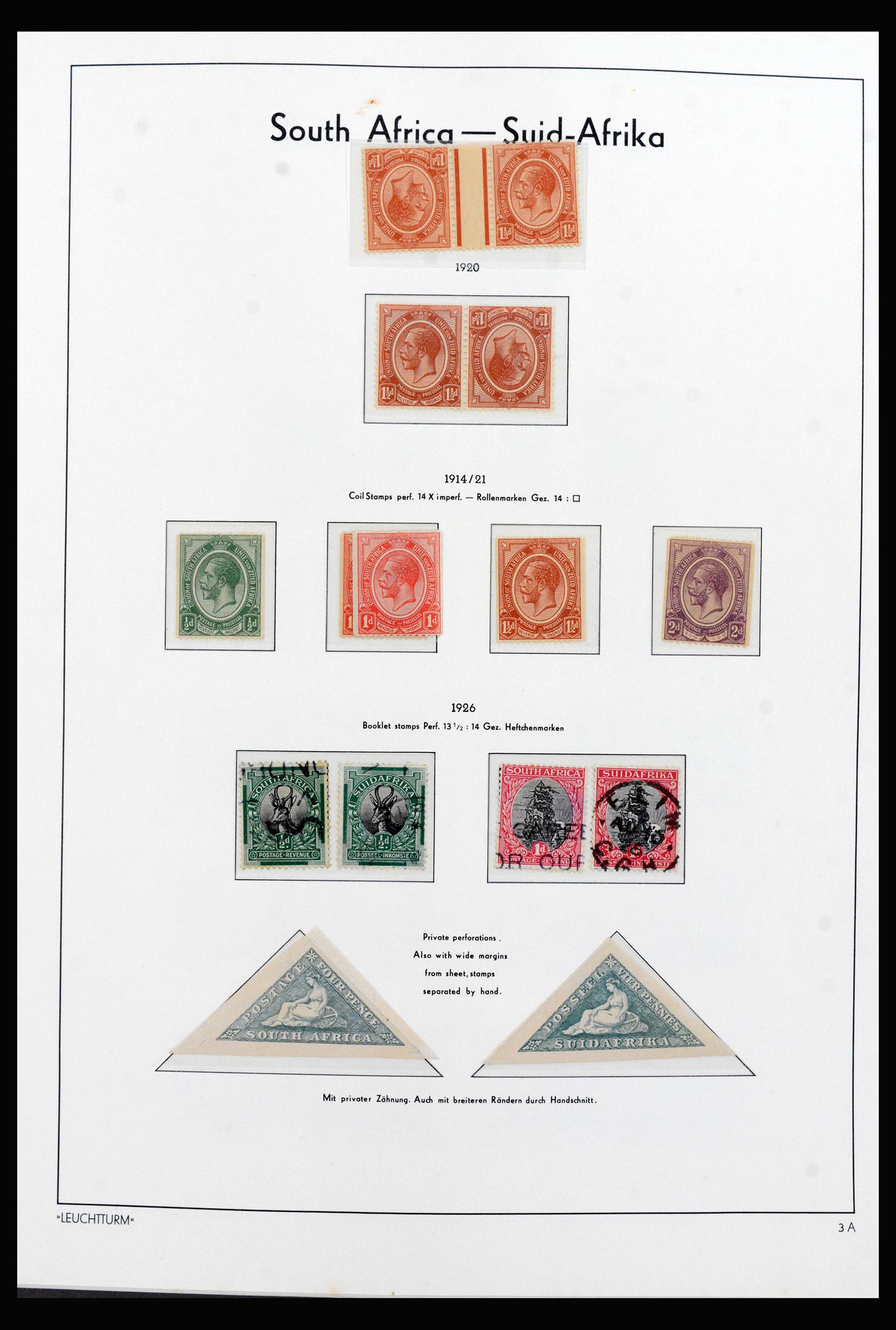 40143 0006 - Stamp collection 40143 South Africa 1910-2008.