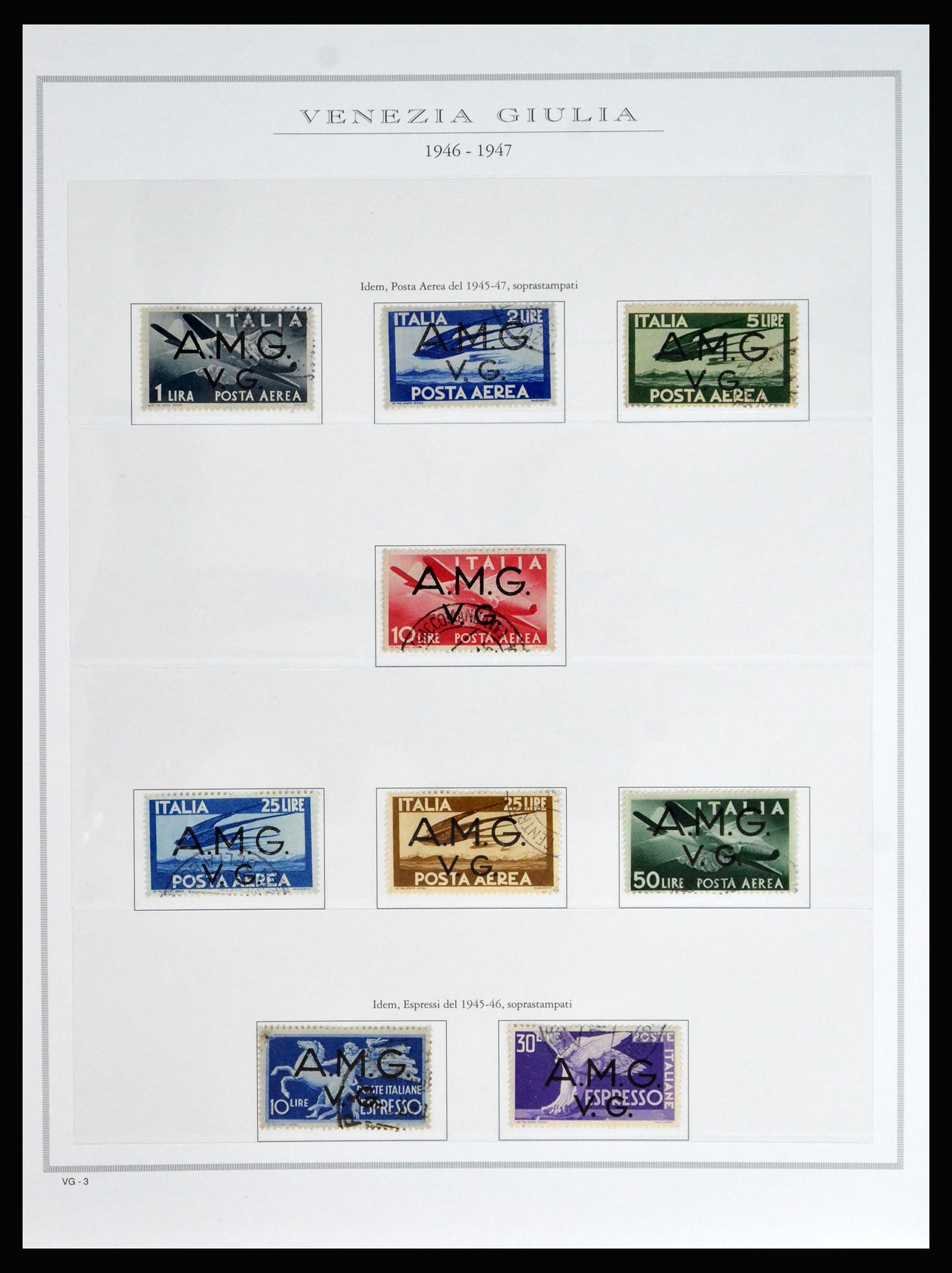 40146 0003 - Stamp collection 40146 Triest A 1945-1953.