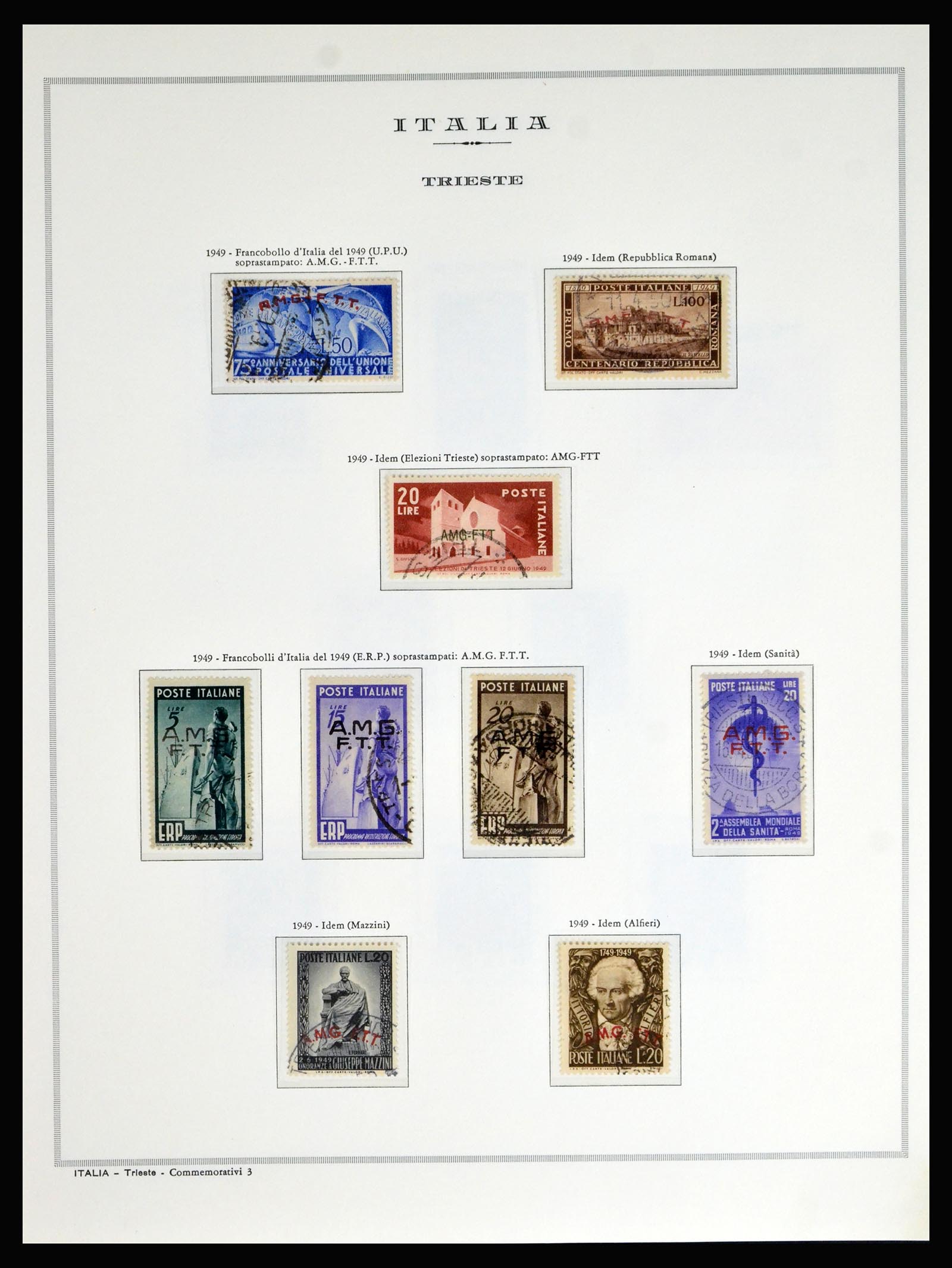 40146 0006 - Stamp collection 40146 Triest A 1945-1953.