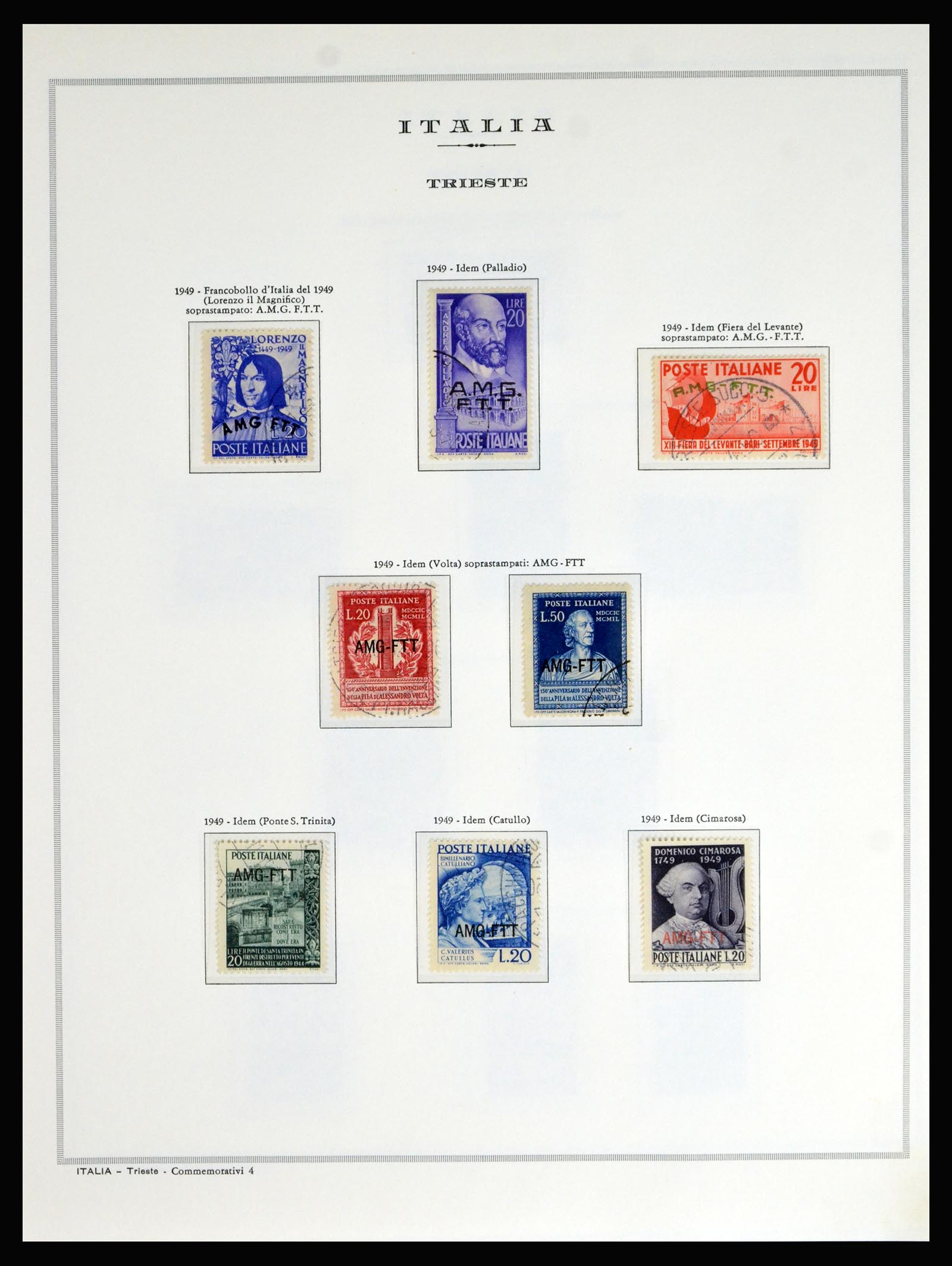 40146 0007 - Stamp collection 40146 Triest A 1945-1953.