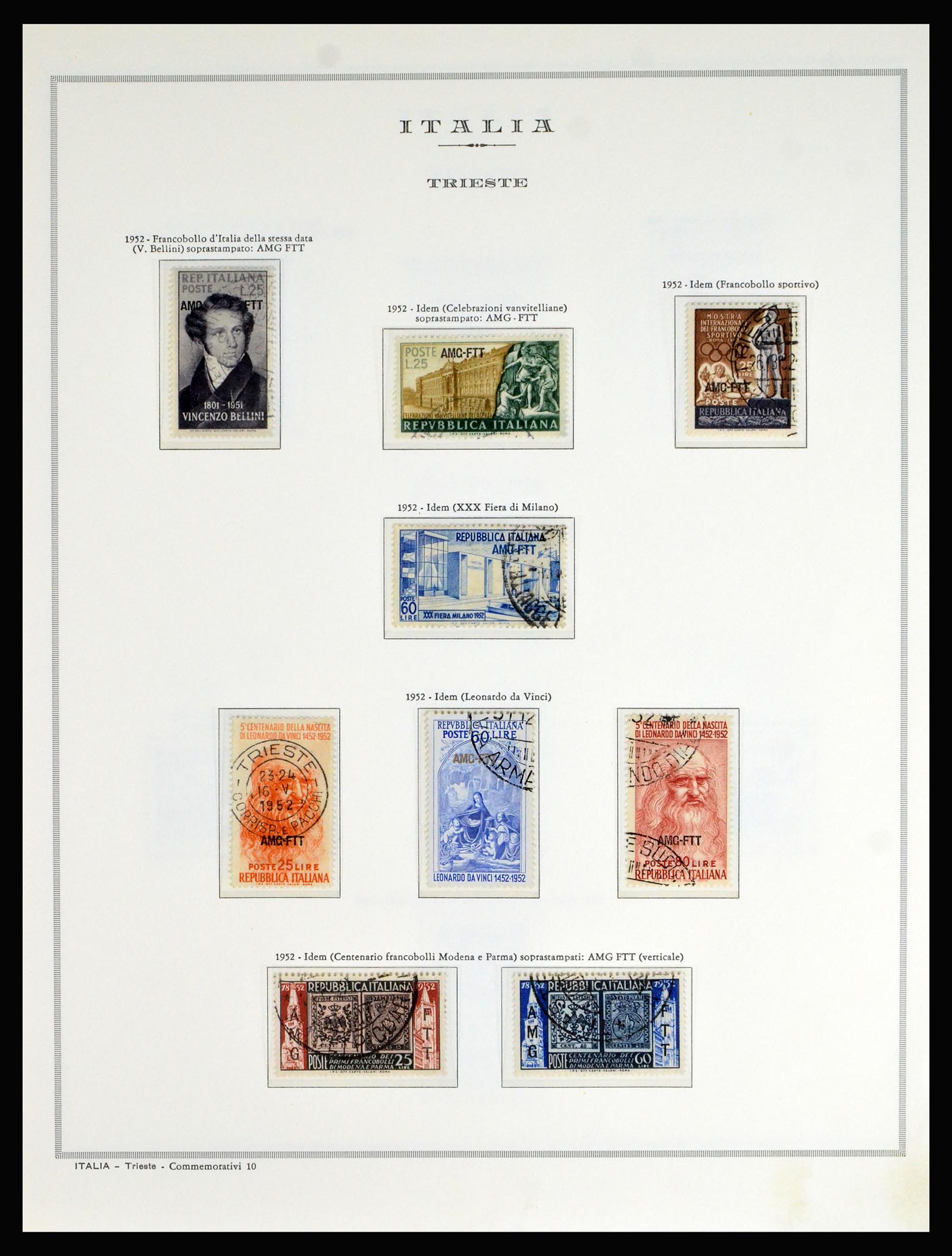 40146 0013 - Stamp collection 40146 Triest A 1945-1953.