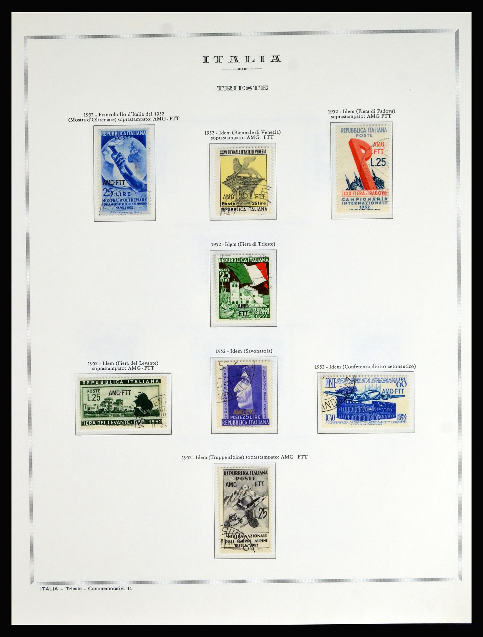 40146 0014 - Stamp collection 40146 Triest A 1945-1953.