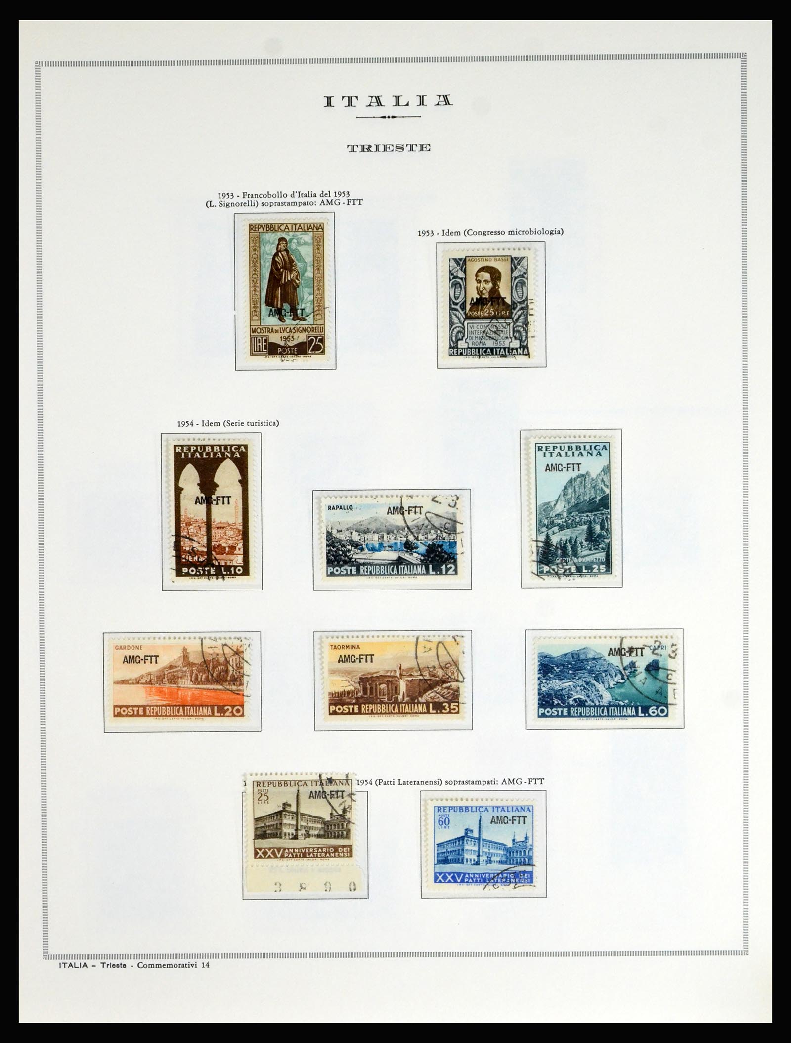 40146 0017 - Stamp collection 40146 Triest A 1945-1953.