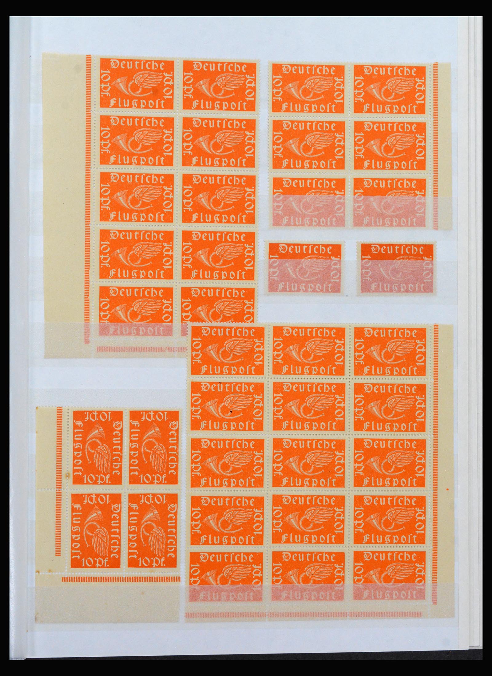 40159 0009 - Stamp collection 40159 German Reich MNH and cancelled.