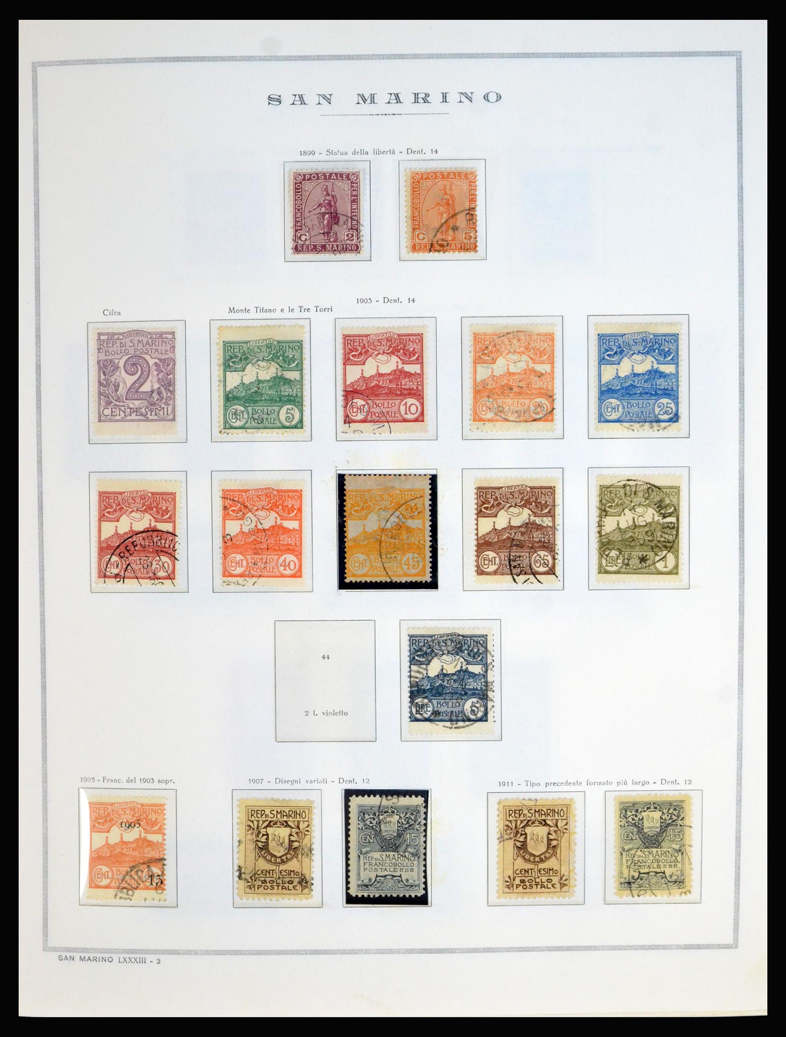 40176 0007 - Stamp collection 40176 San Marino 1877-2000.