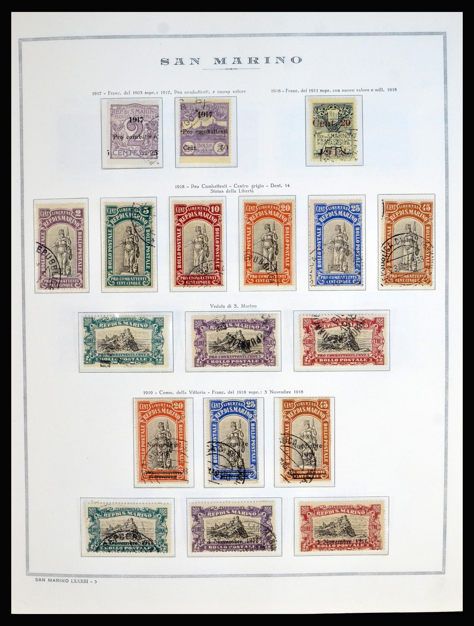 40176 0008 - Stamp collection 40176 San Marino 1877-2000.