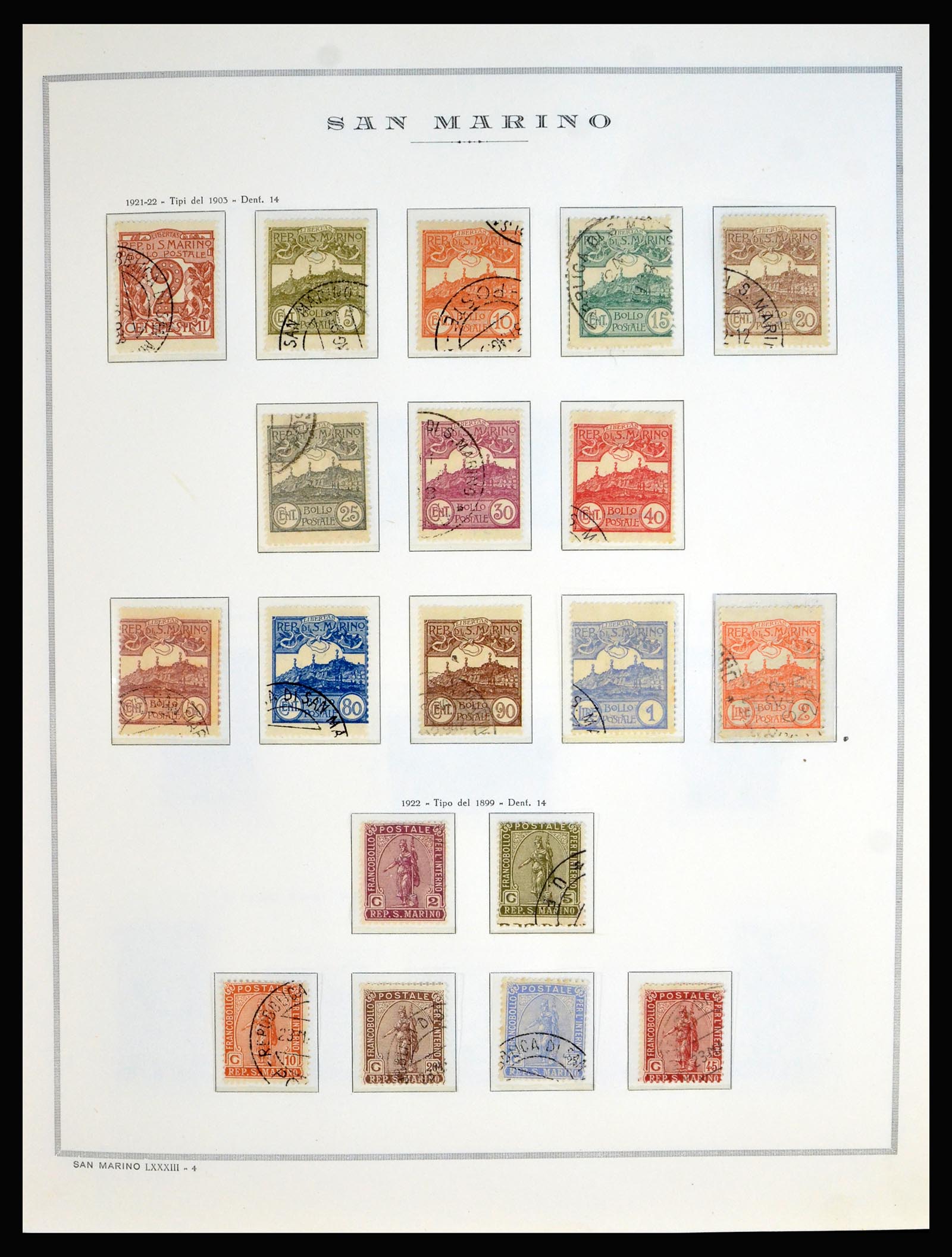 40176 0009 - Stamp collection 40176 San Marino 1877-2000.