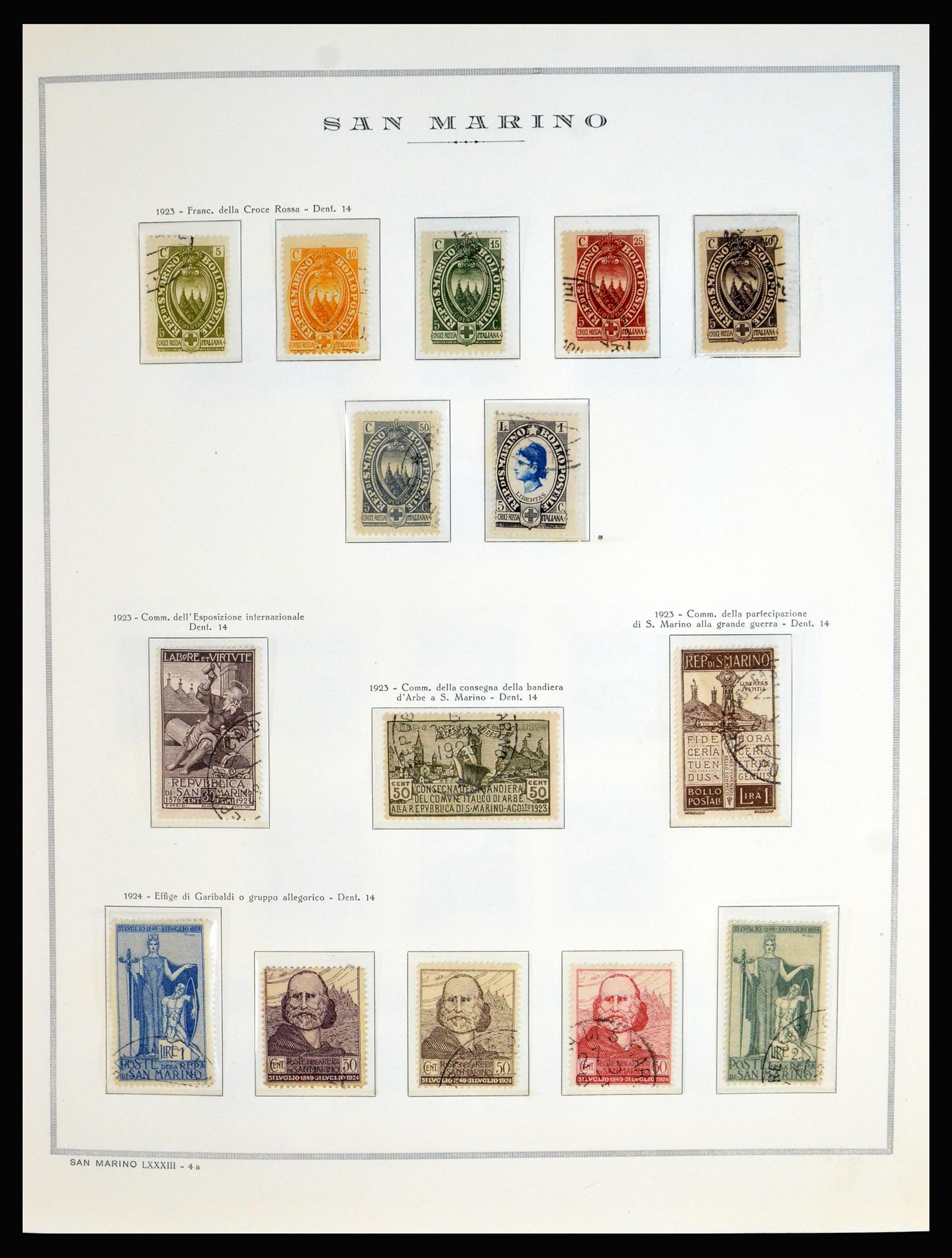 40176 0010 - Stamp collection 40176 San Marino 1877-2000.