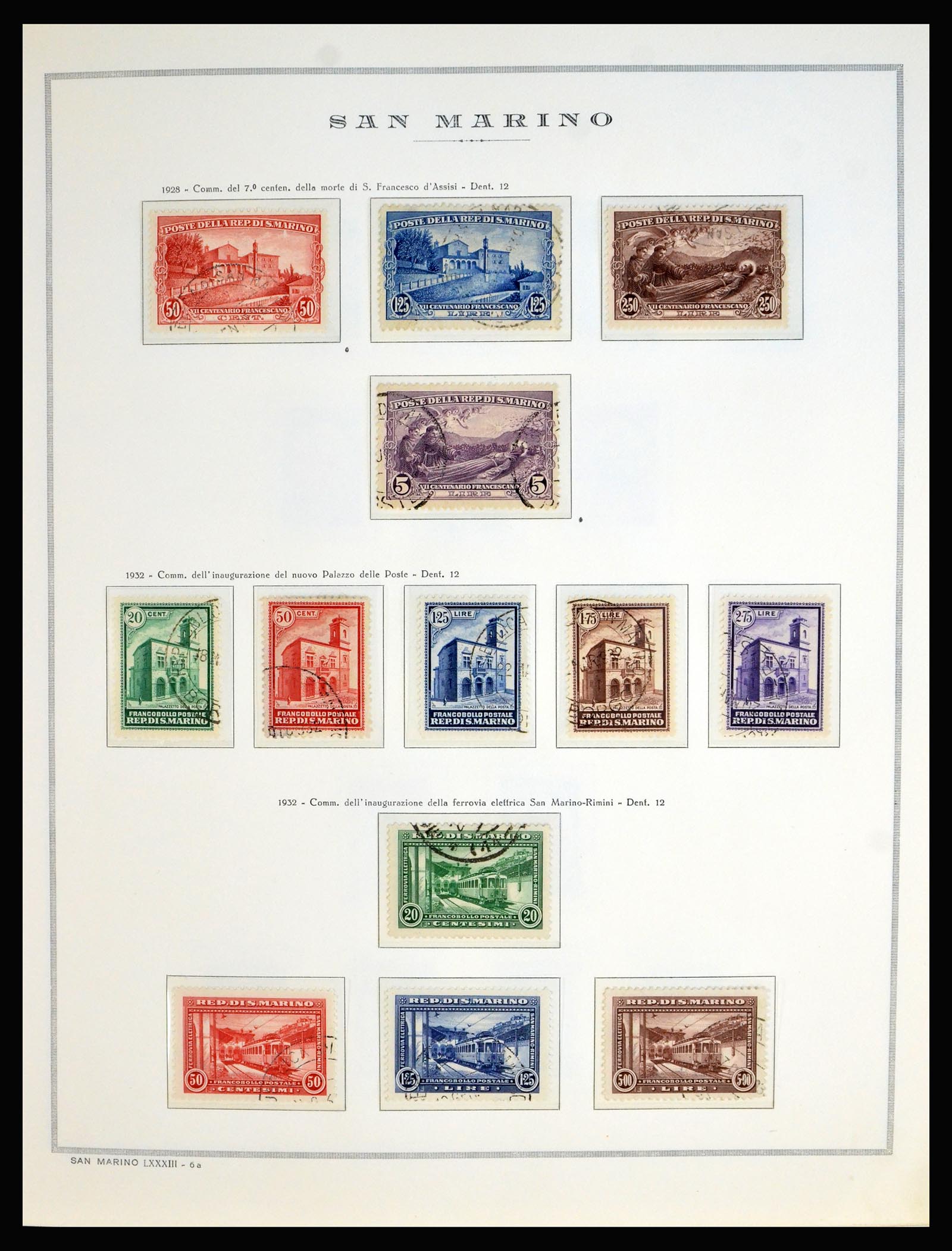 40176 0013 - Stamp collection 40176 San Marino 1877-2000.