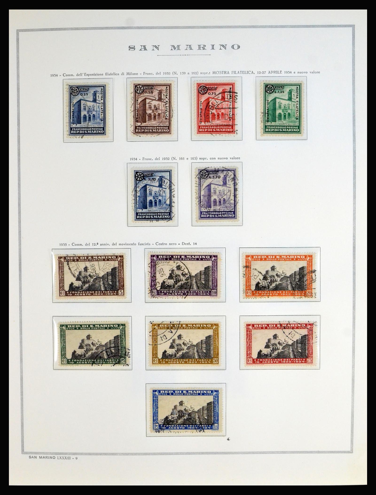 40176 0016 - Stamp collection 40176 San Marino 1877-2000.