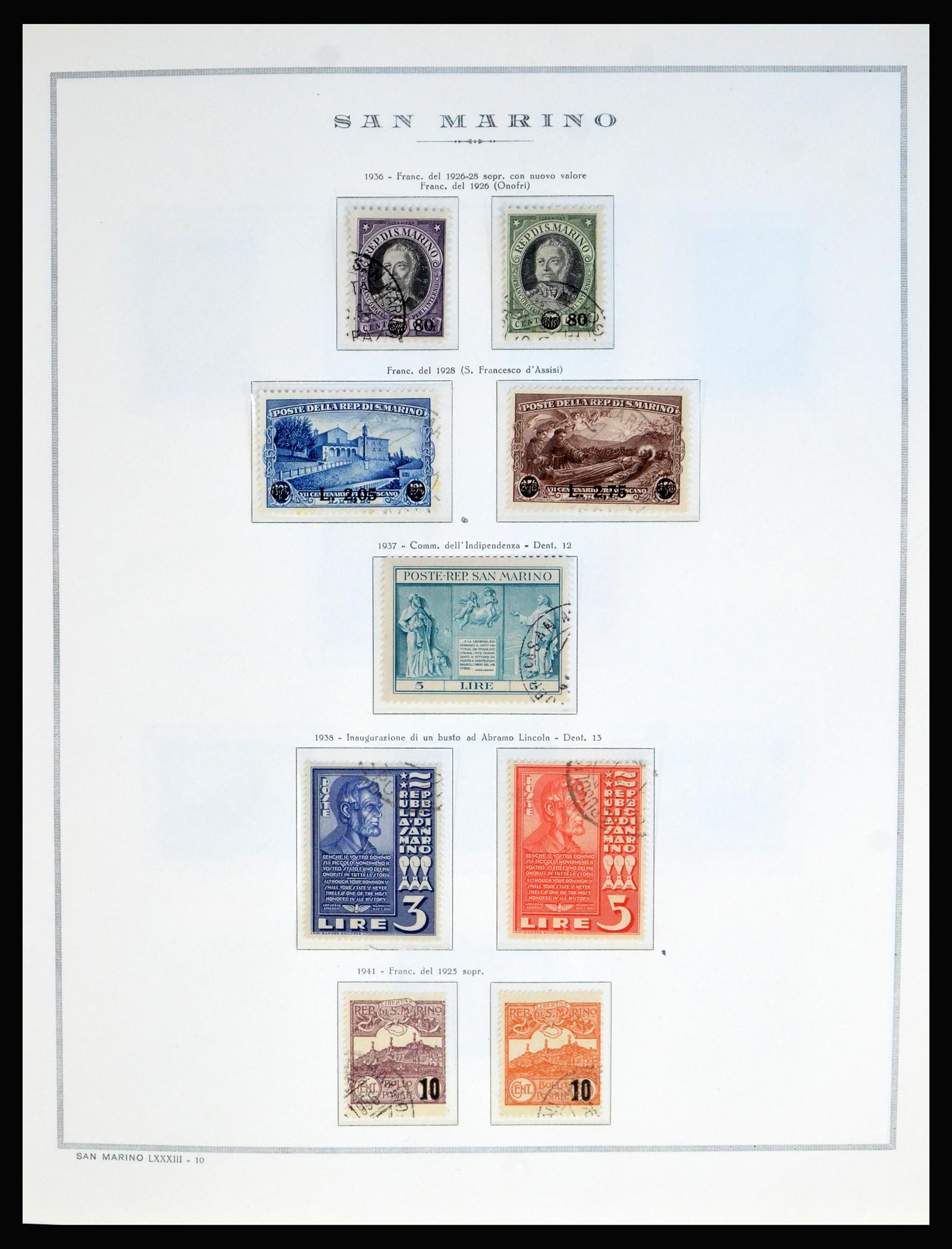 40176 0018 - Stamp collection 40176 San Marino 1877-2000.