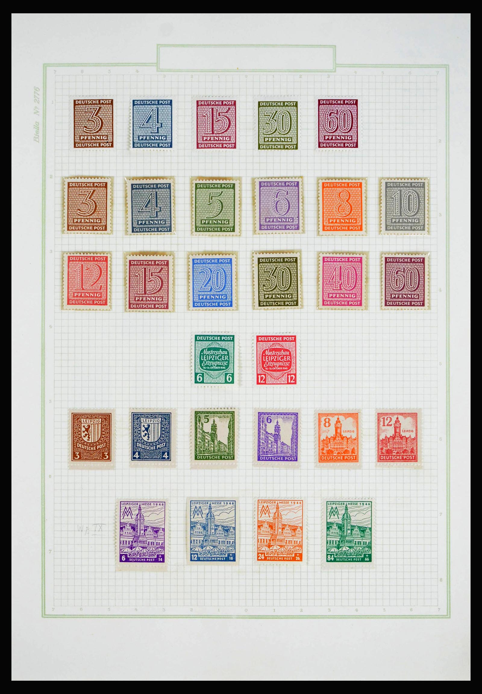 40194 0016 - Stamp collection 40194 Germany 1945-1949.