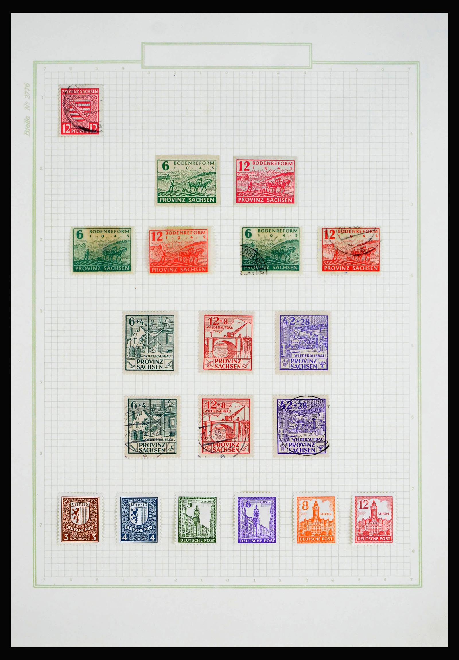 40194 0018 - Stamp collection 40194 Germany 1945-1949.