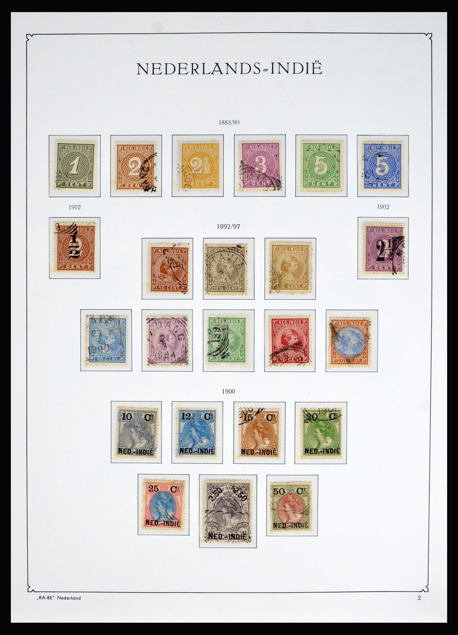 40200 0002 - Stamp collection 40200 Dutch Colonies COMPLETE 1864-1975.