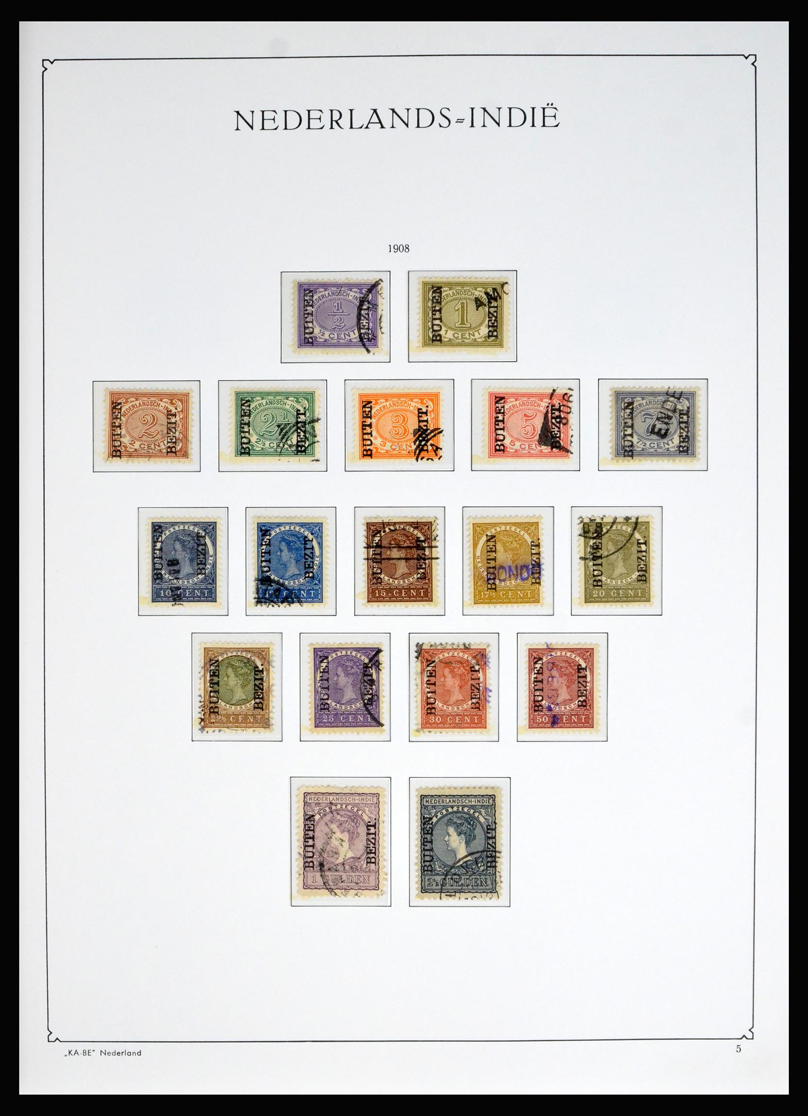 40200 0005 - Stamp collection 40200 Dutch Colonies COMPLETE 1864-1975.