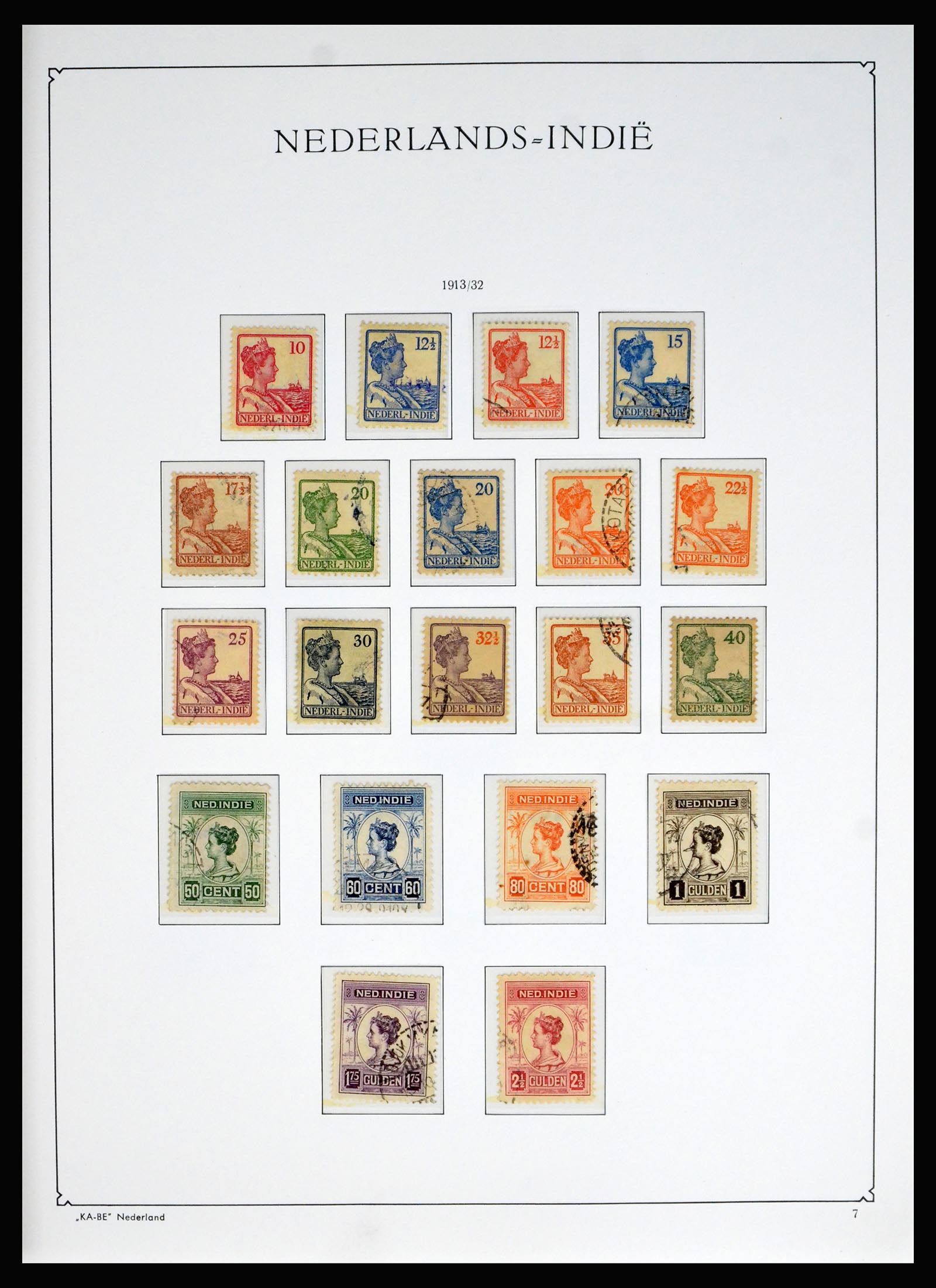 40200 0007 - Stamp collection 40200 Dutch Colonies COMPLETE 1864-1975.