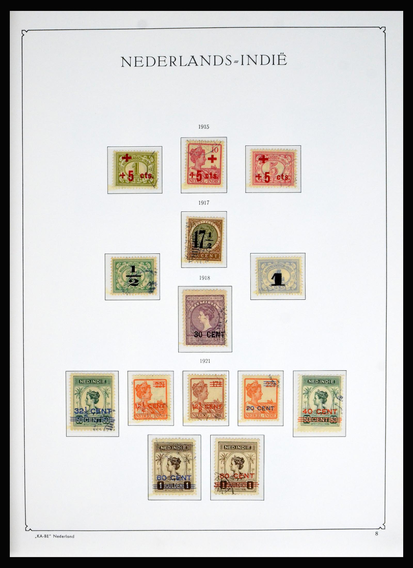 40200 0008 - Stamp collection 40200 Dutch Colonies COMPLETE 1864-1975.