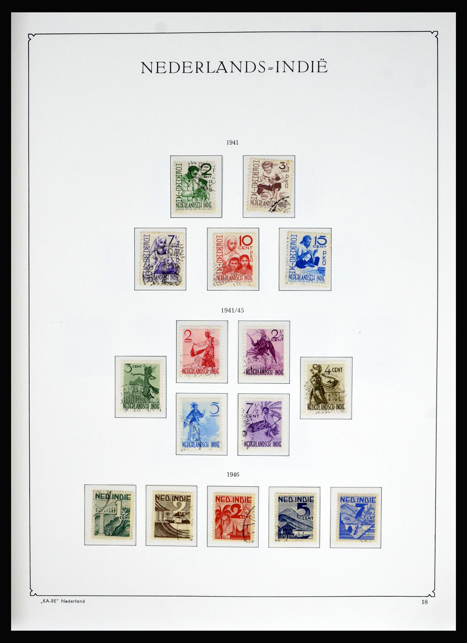 40200 0018 - Stamp collection 40200 Dutch Colonies COMPLETE 1864-1975.