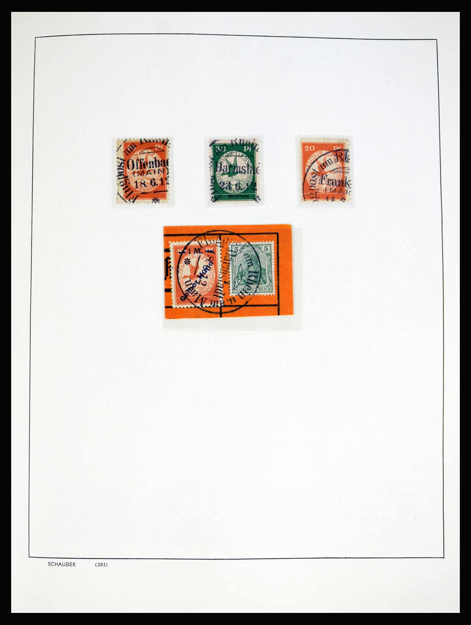 40215 0009 - Stamp collection 40215 German Reich 1872-1945.